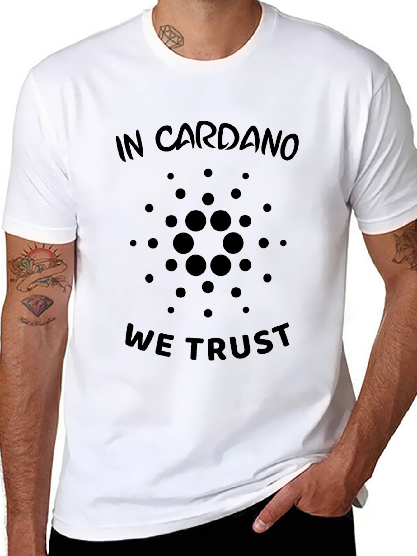 In Cardano We Trust Black T-Shirt