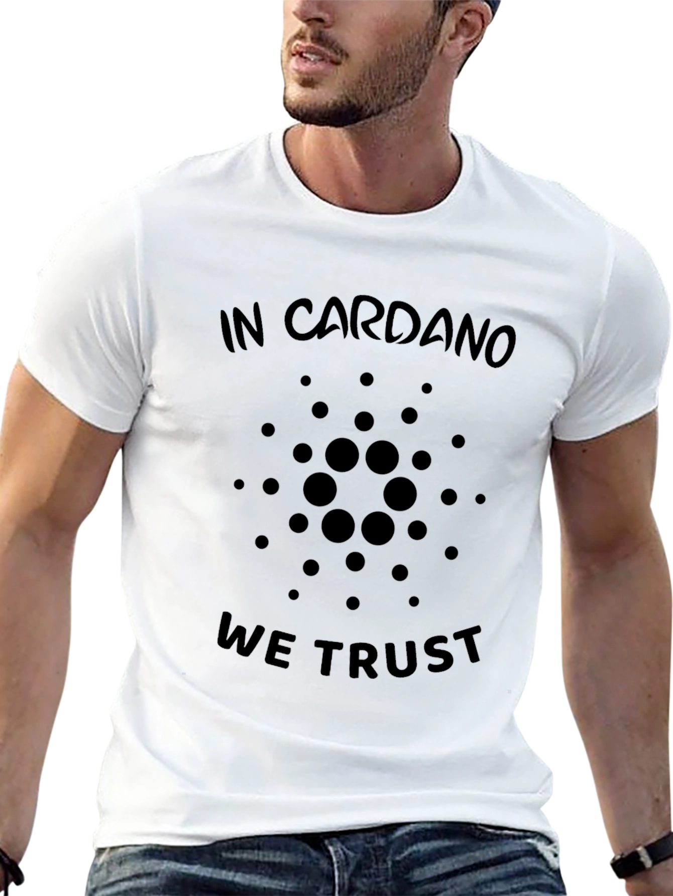 In Cardano We Trust Black T-Shirt