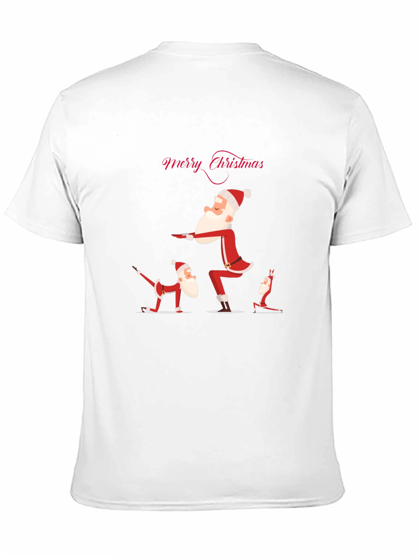 Yoga Santa Christmas T-Shirt