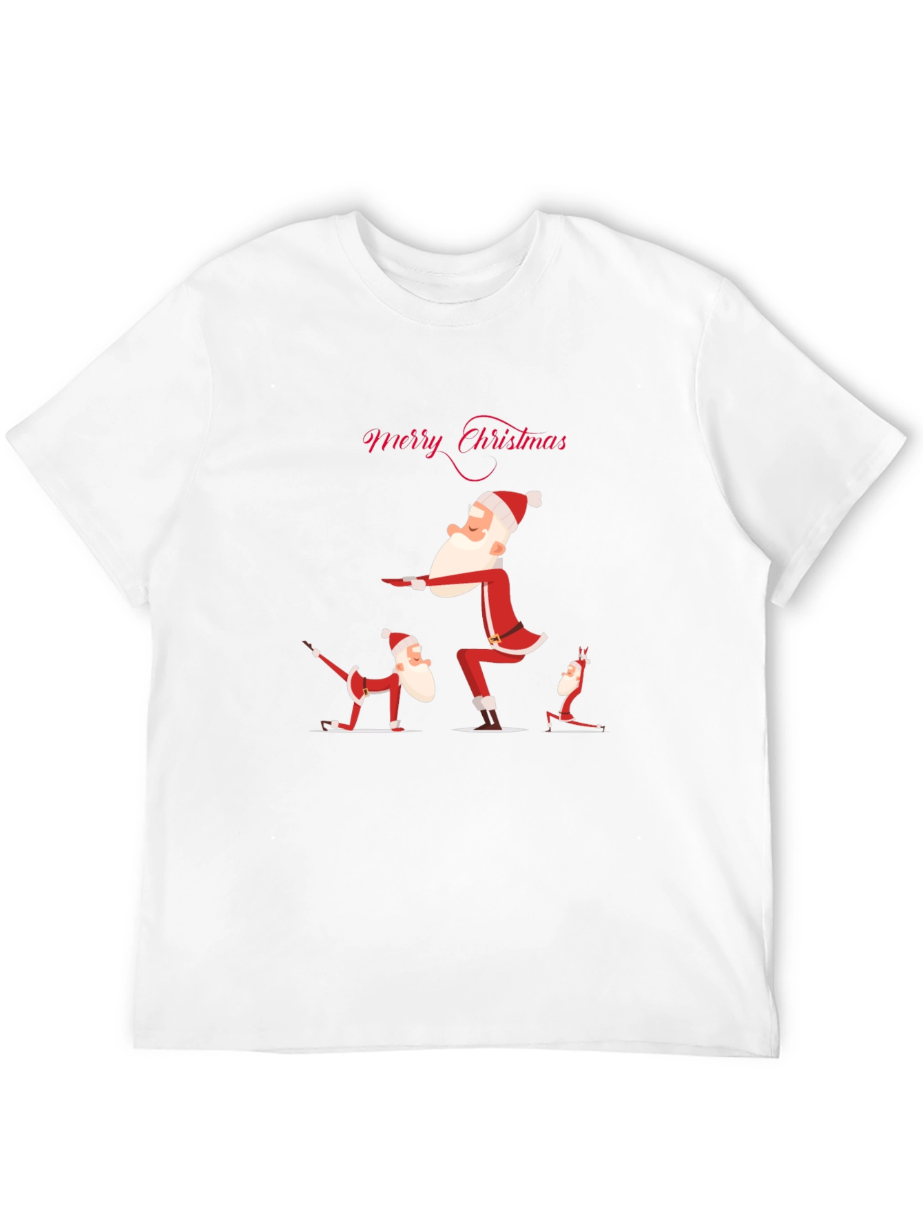 Yoga Santa Christmas T-Shirt