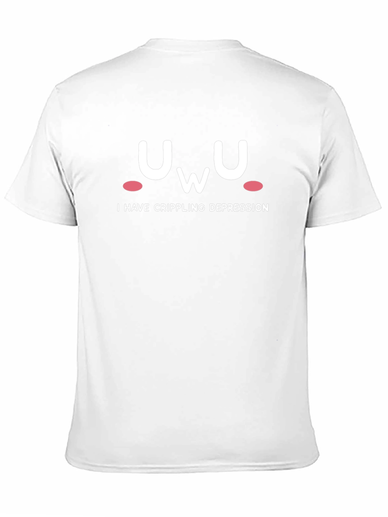 UwU Crippling Depression Graphic T-Shirt