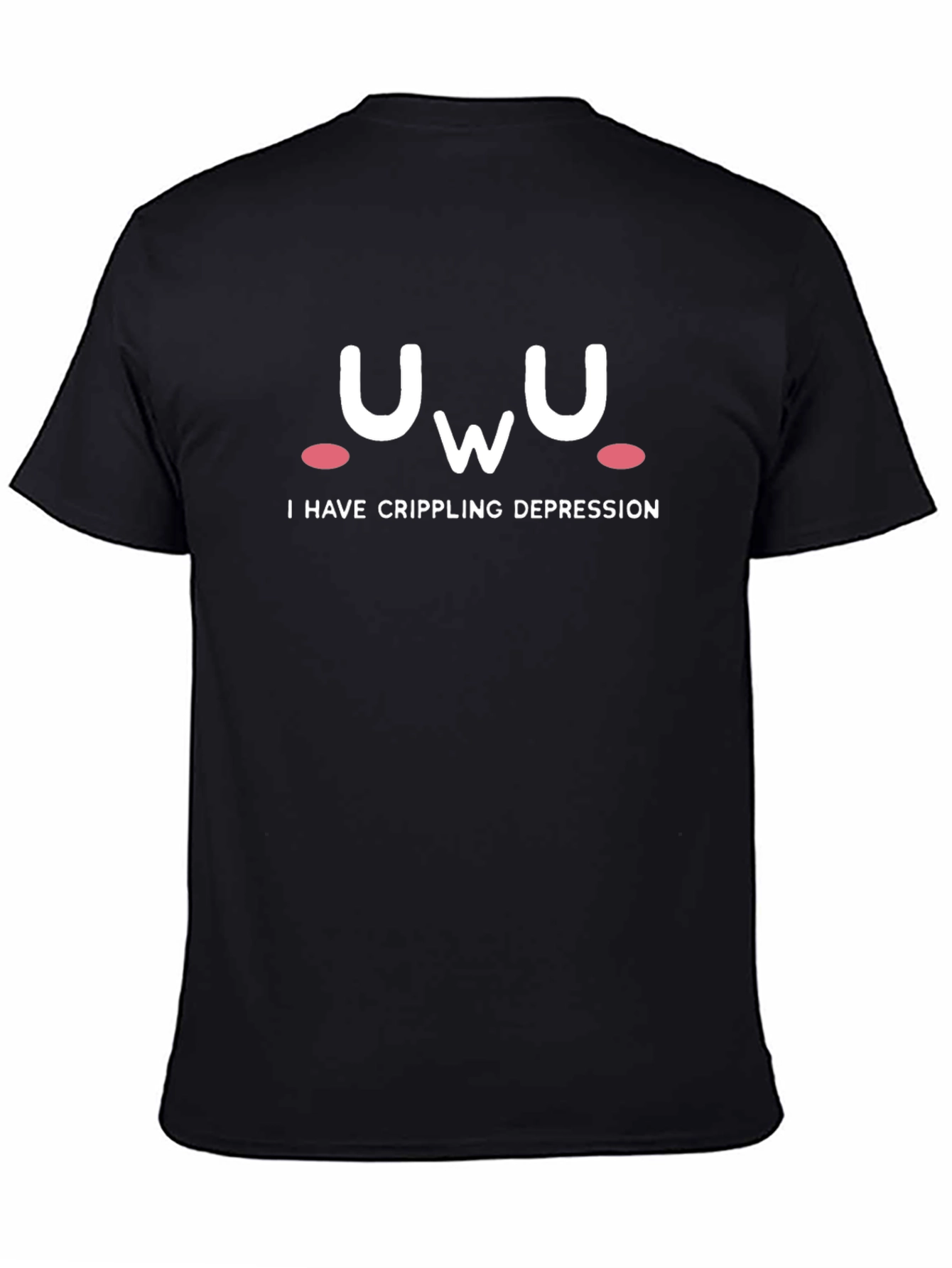 UwU Crippling Depression Graphic T-Shirt