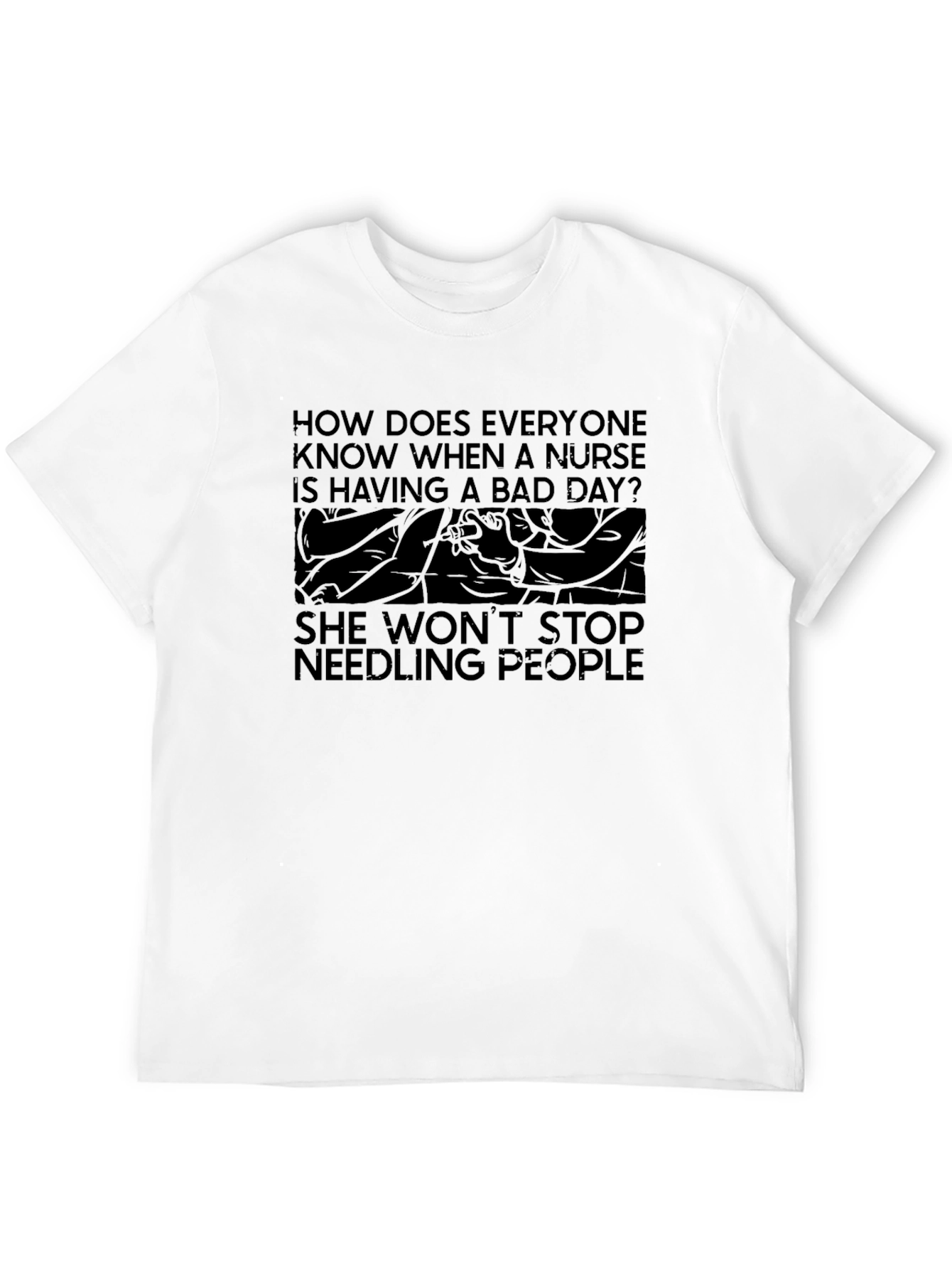 Nurse Bad Day Graphic T-Shirt