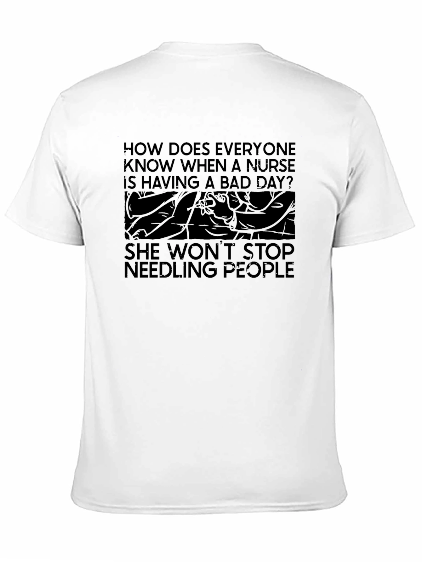 Nurse Bad Day Graphic T-Shirt