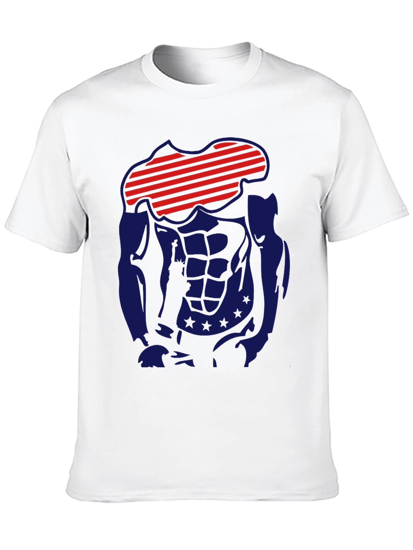 Patriotic Muscle T-Shirt - Mens Graphic Tee