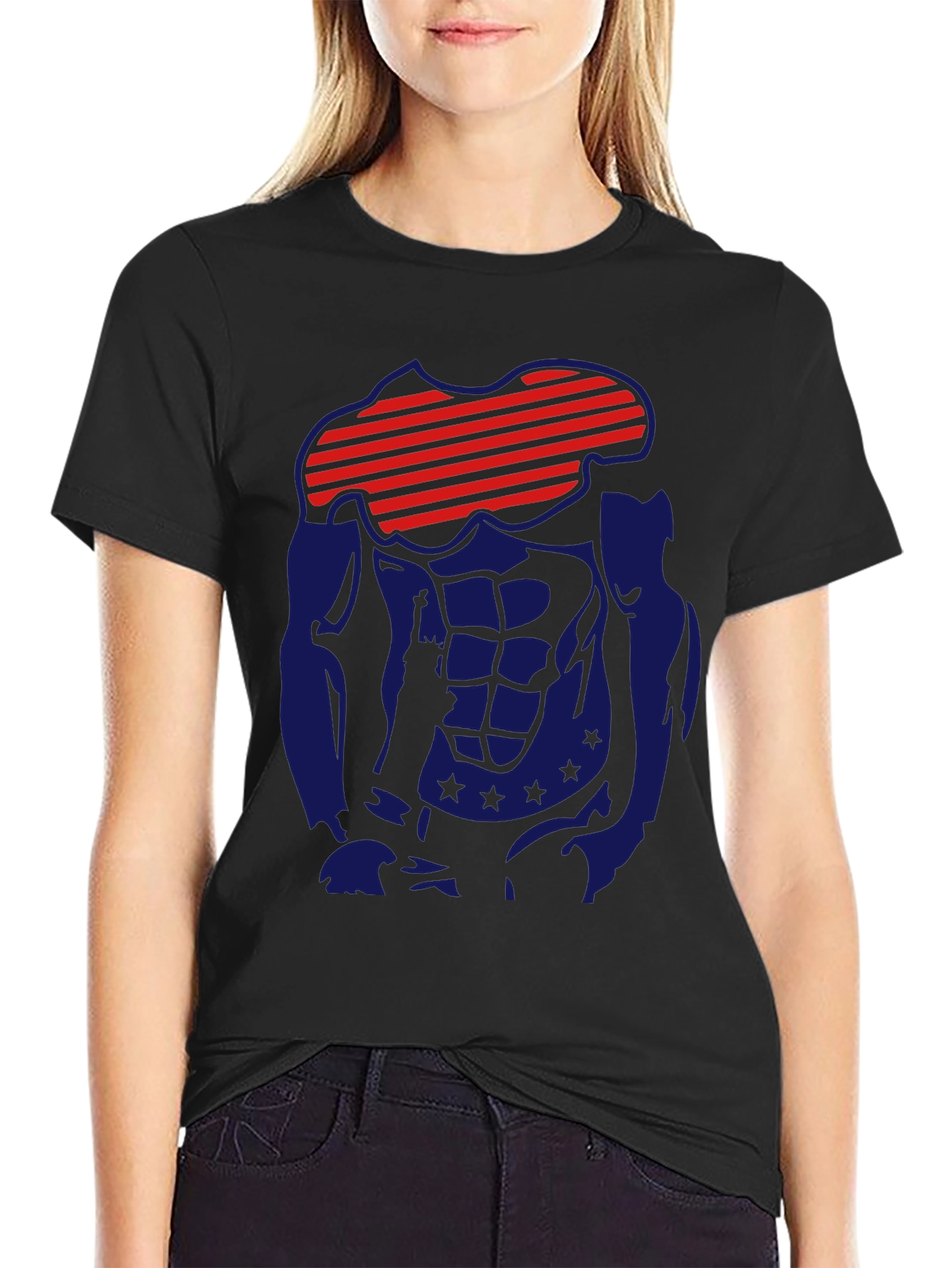 Patriotic Muscle T-Shirt - Mens Graphic Tee