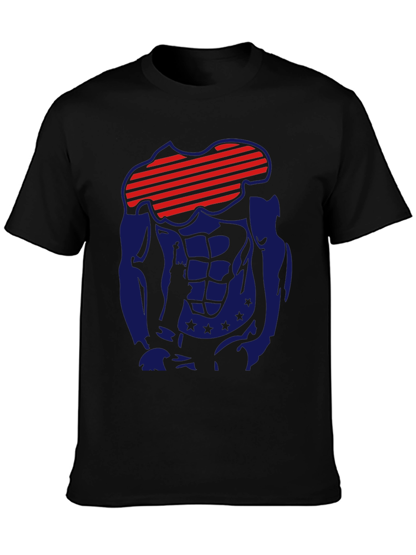 Patriotic Muscle T-Shirt - Mens Graphic Tee