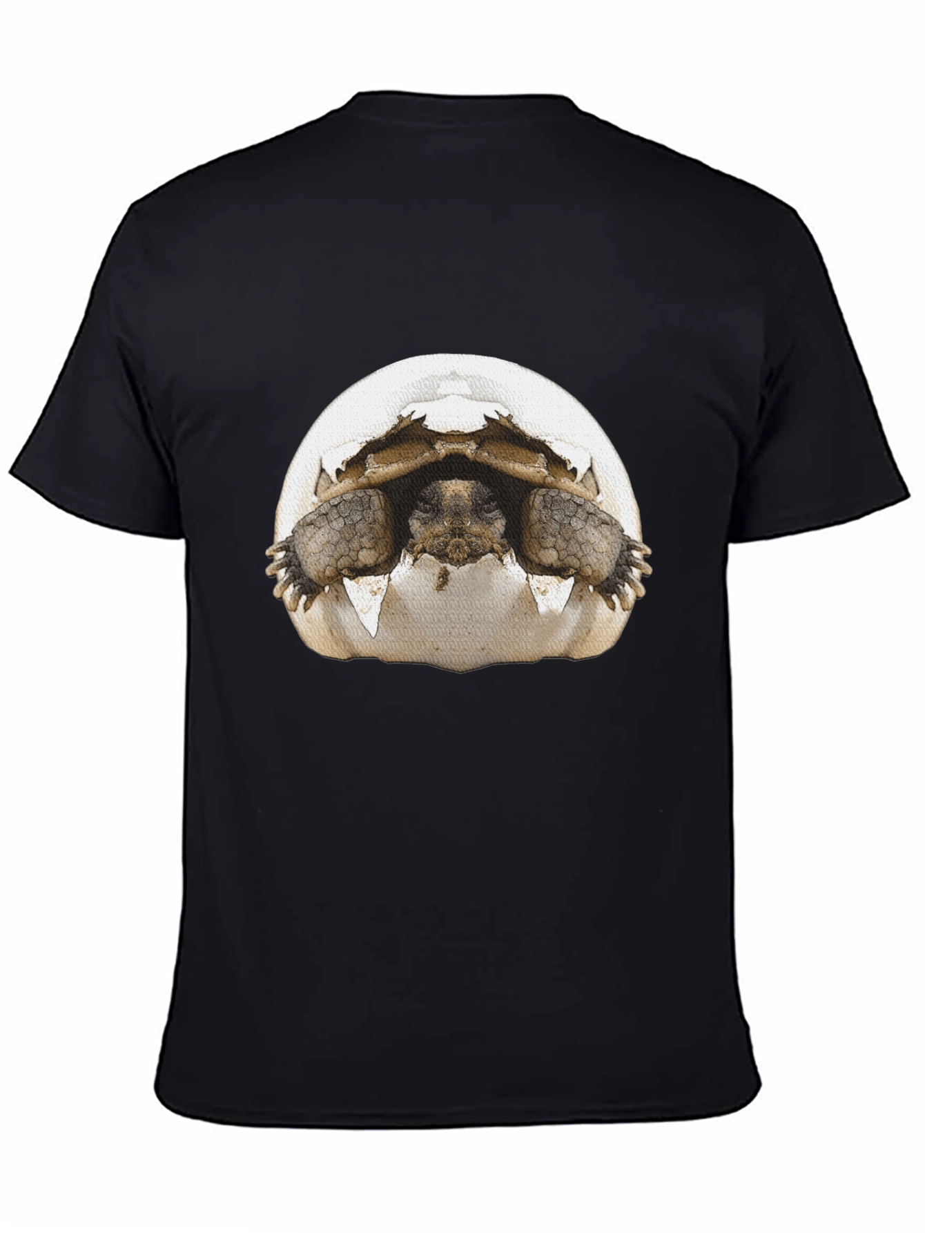 Tortoise Hatching T-Shirt - Novelty Graphic Tee
