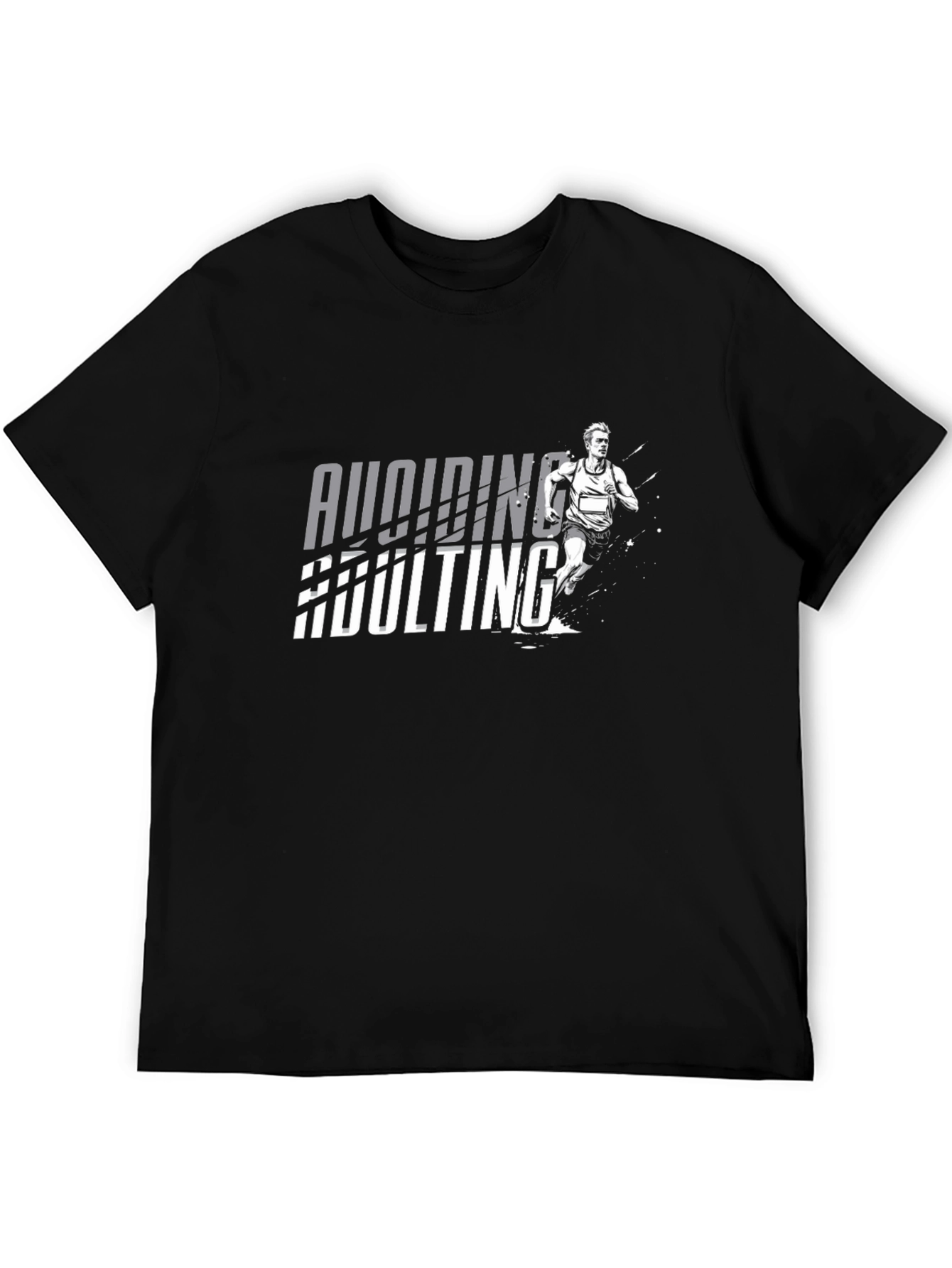 Avoiding Adulting Graphic Tee - Runner T-Shirt