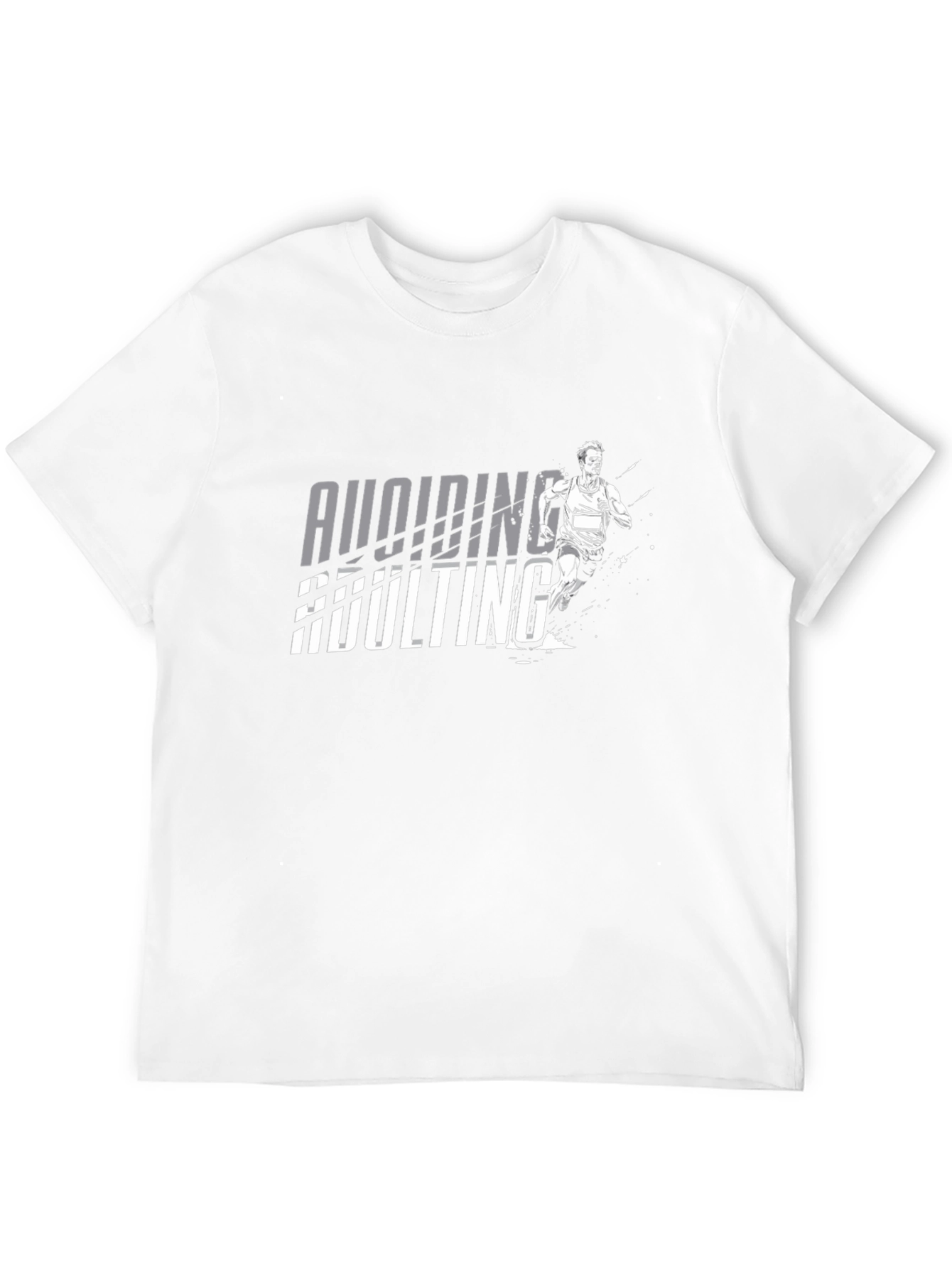 Avoiding Adulting Graphic Tee - Runner T-Shirt