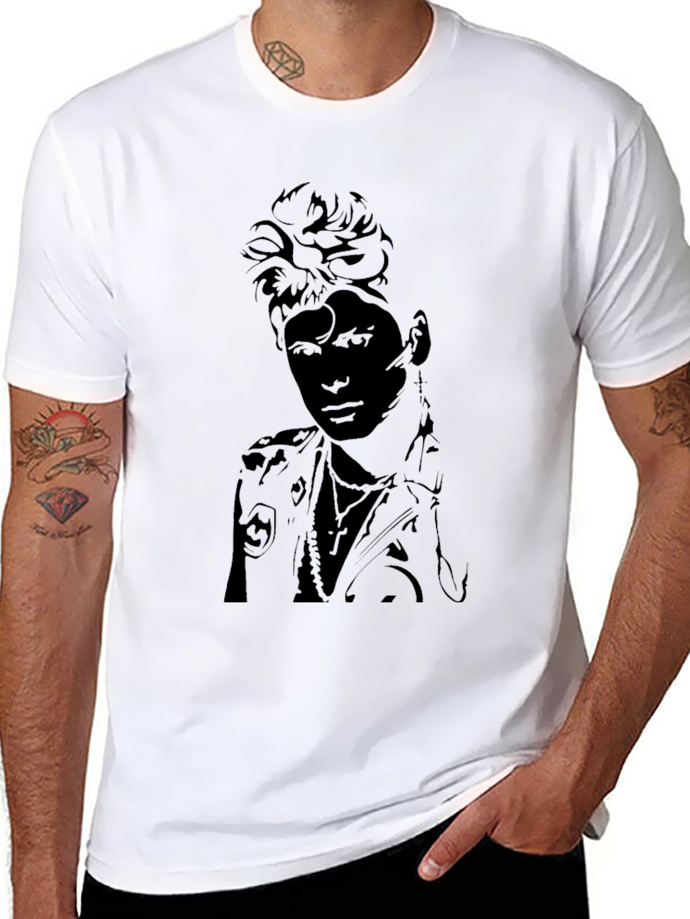 Urban Graphic Tee - Silhouette Print