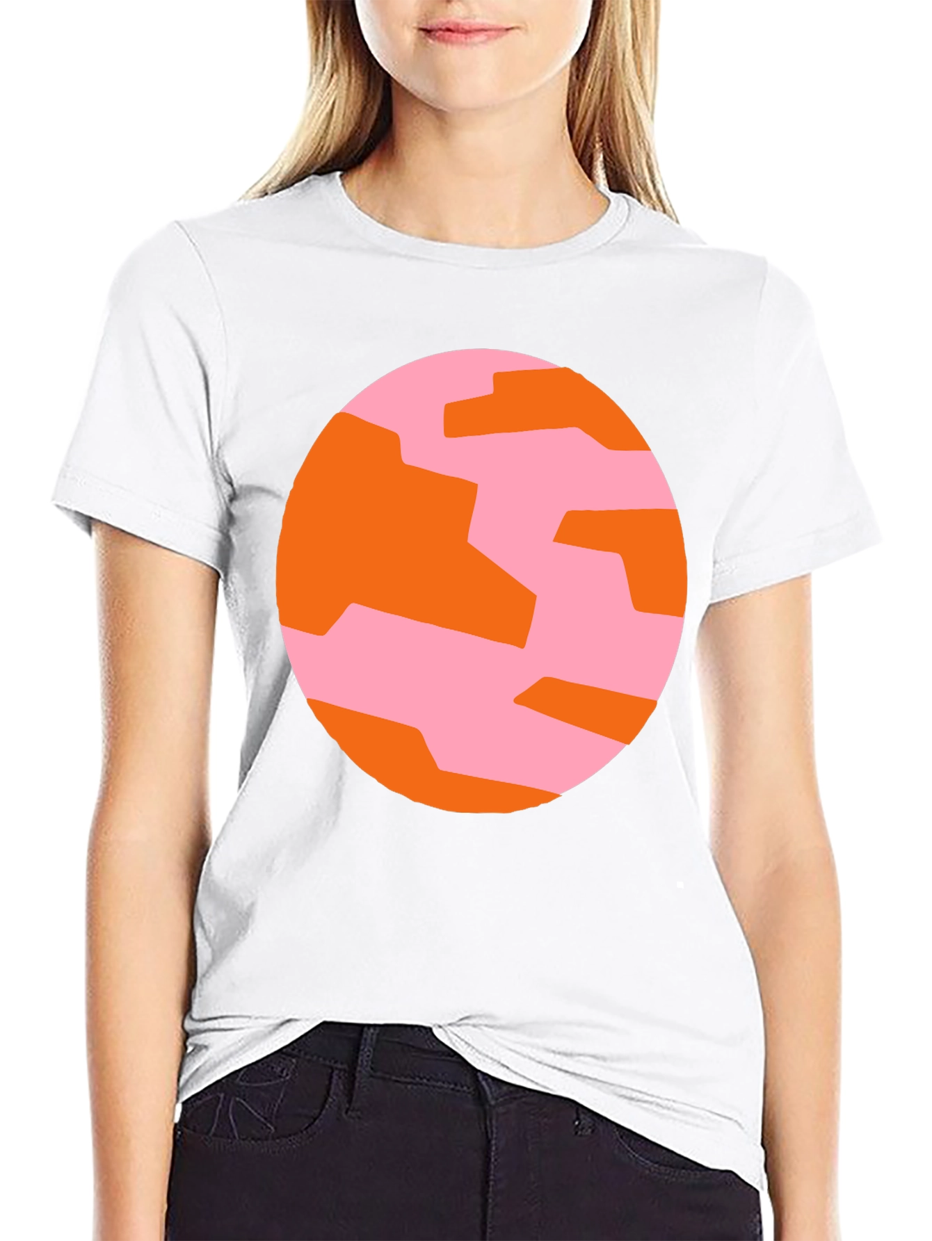Abstract Graphic Tee - Modern Casual Style