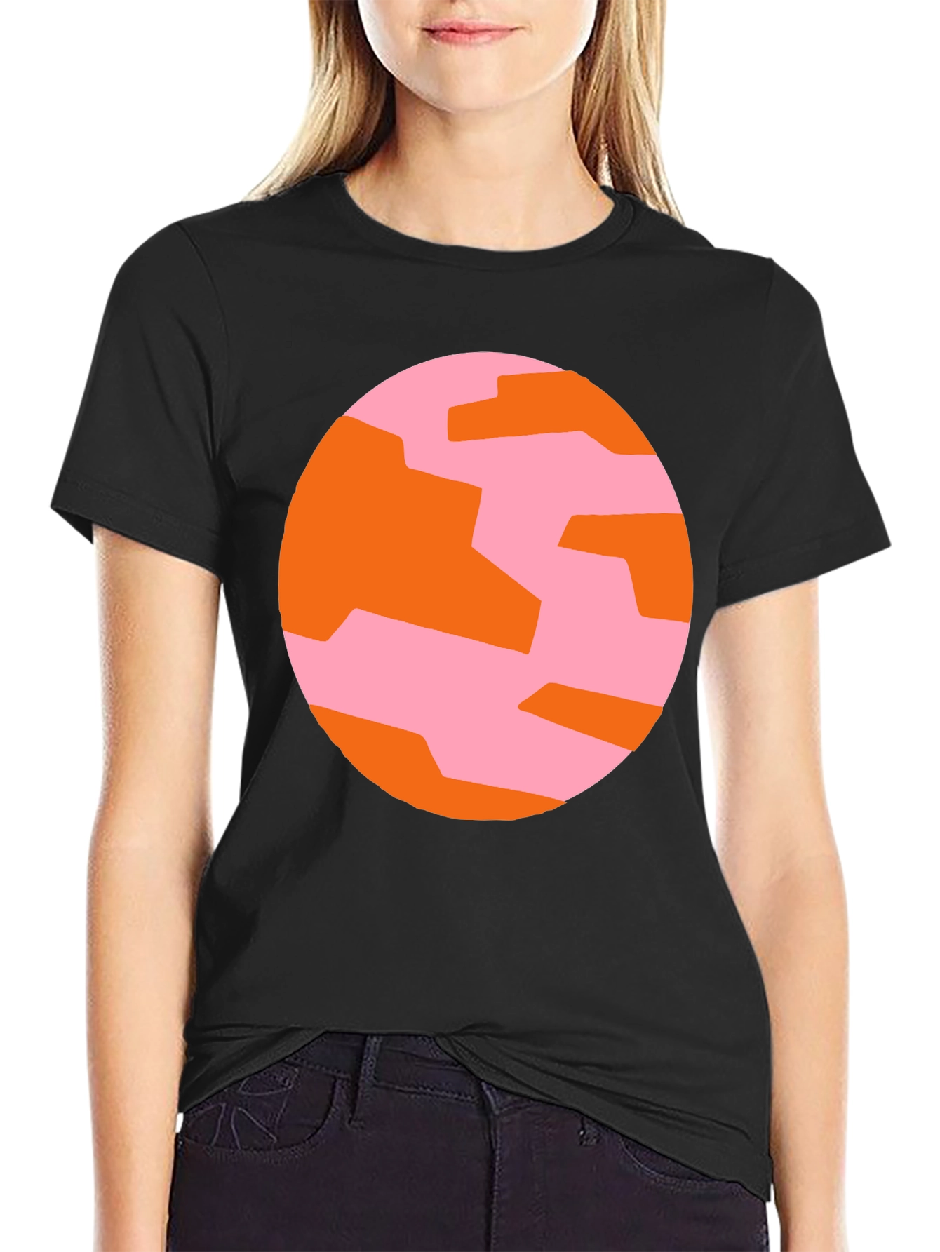 Abstract Graphic Tee - Modern Casual Style