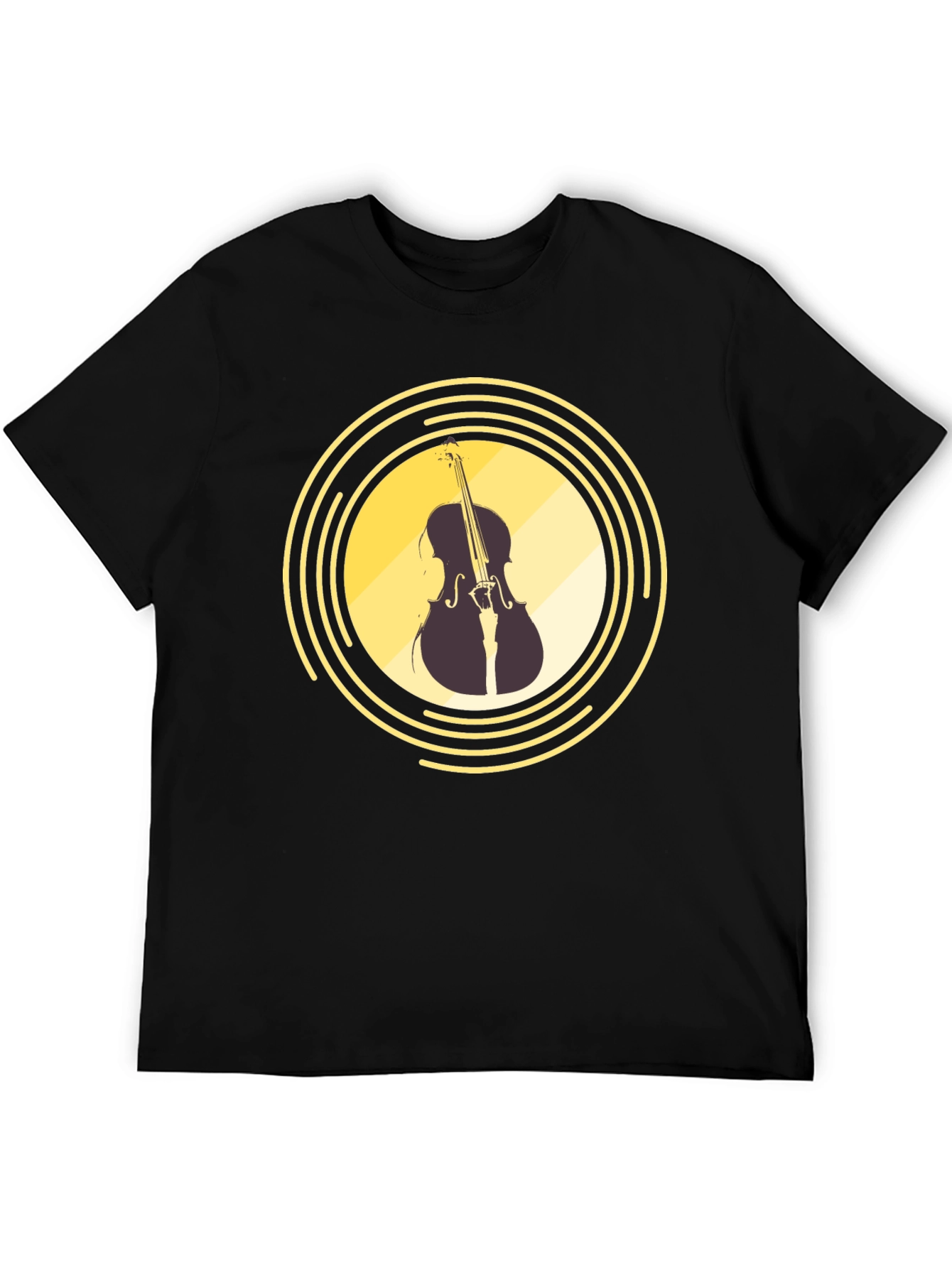 Musical Cello Graphic T-Shirt