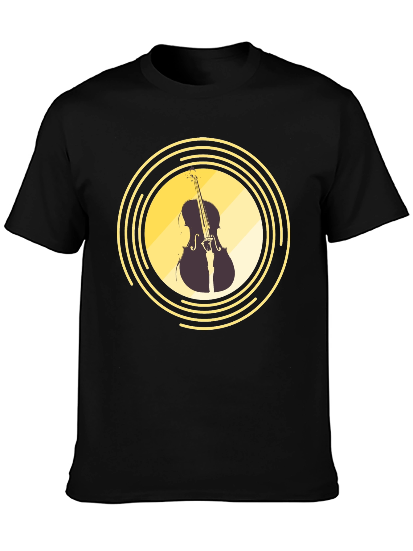 Musical Cello Graphic T-Shirt