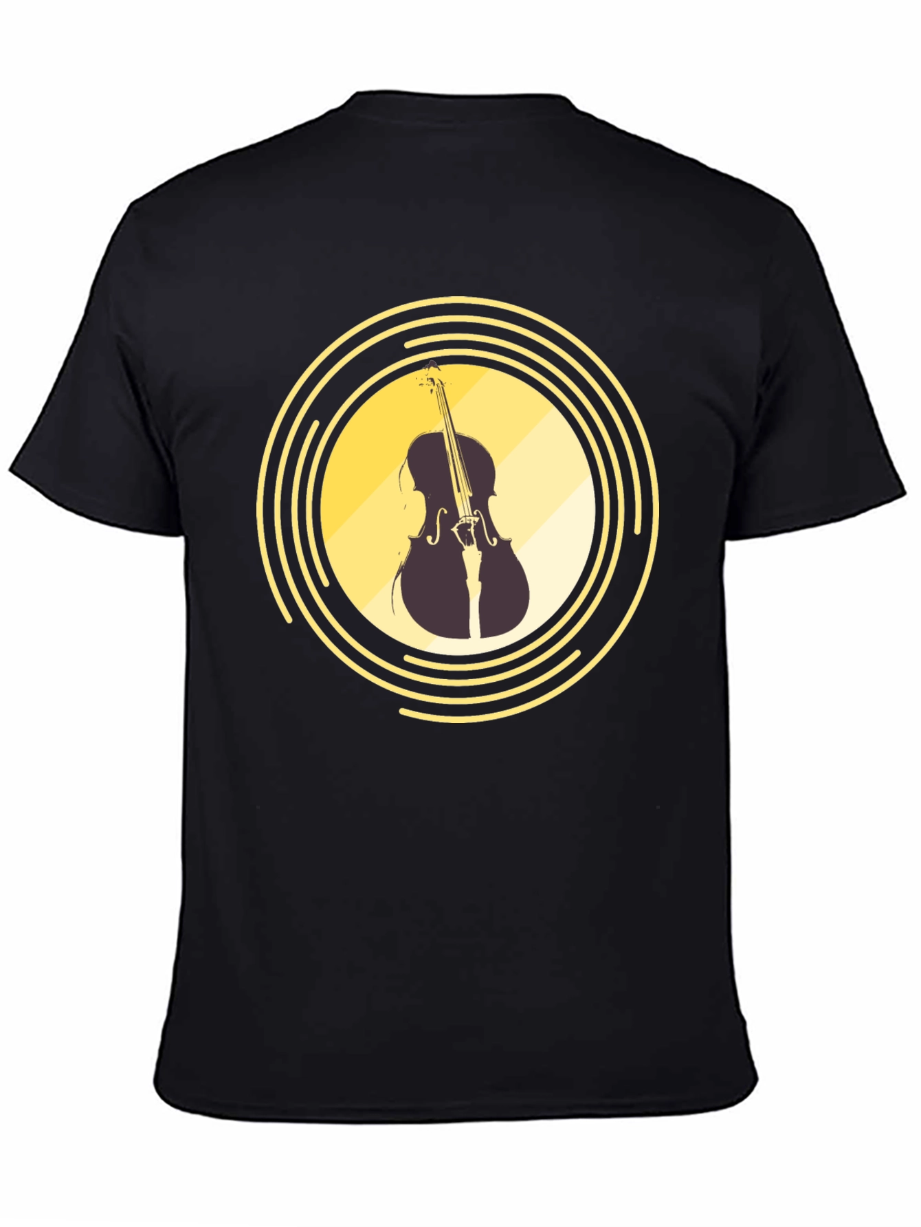 Musical Cello Graphic T-Shirt