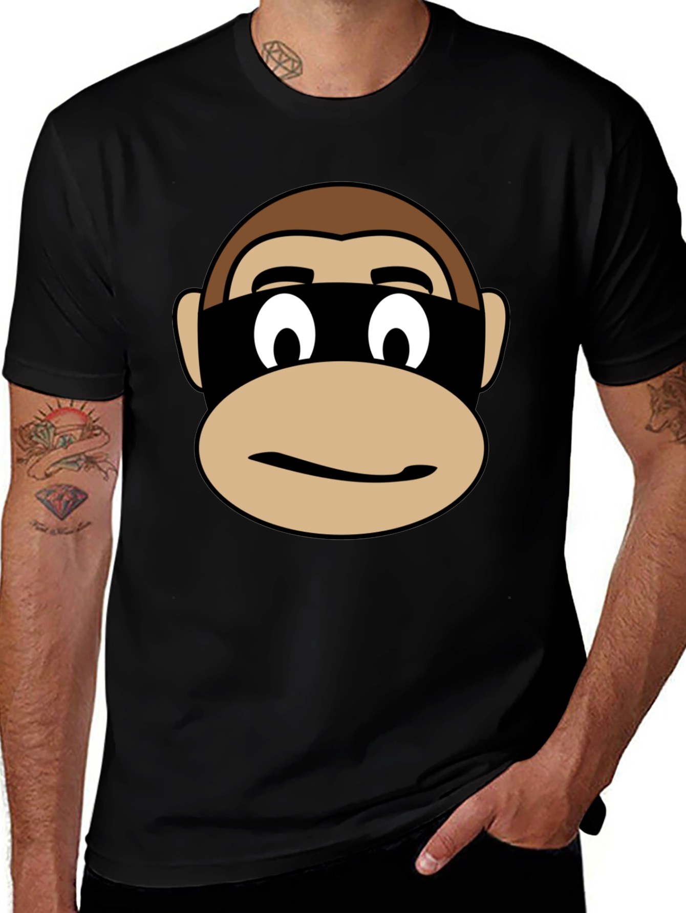 Bandit Monkey Graphic Tee