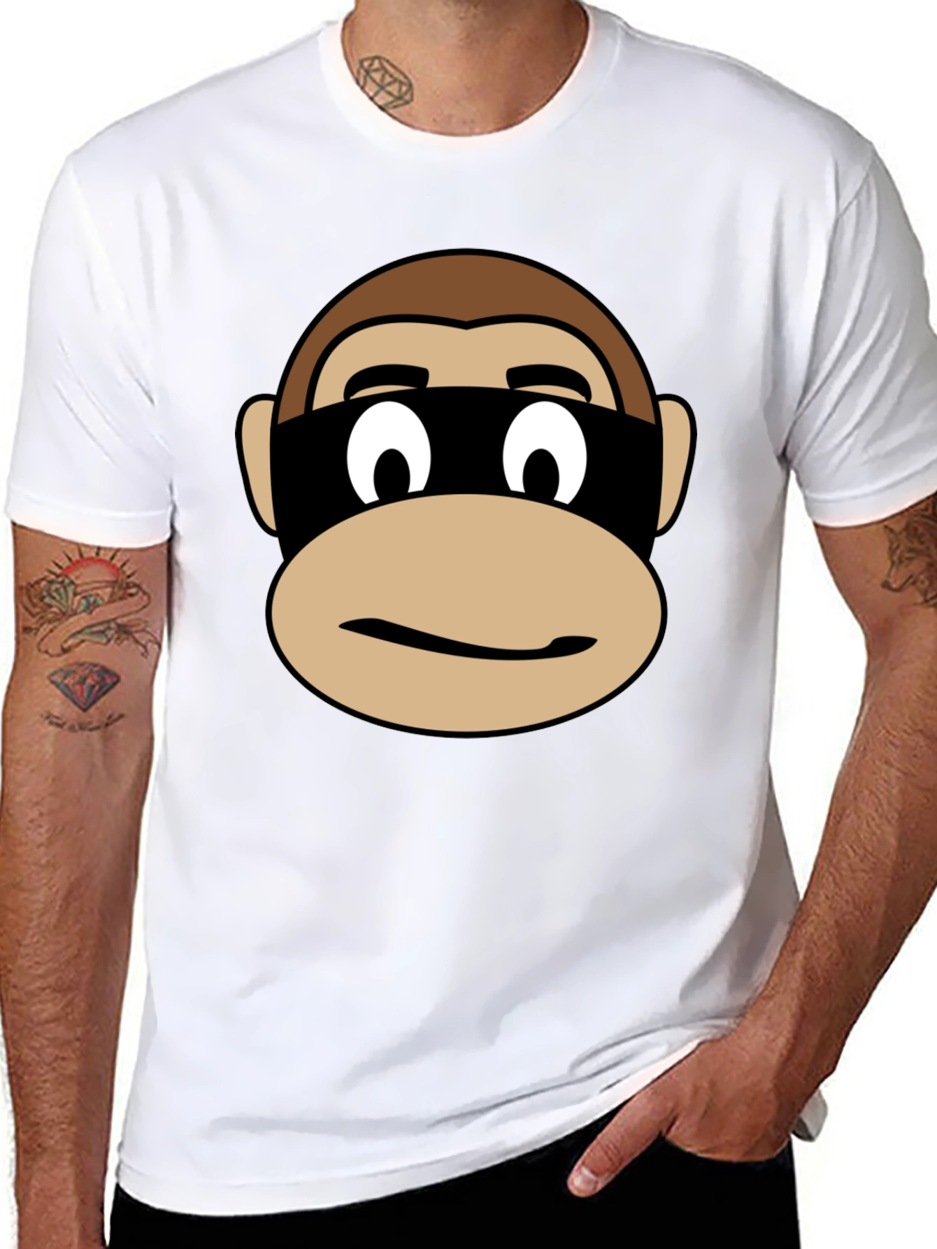 Bandit Monkey Graphic Tee