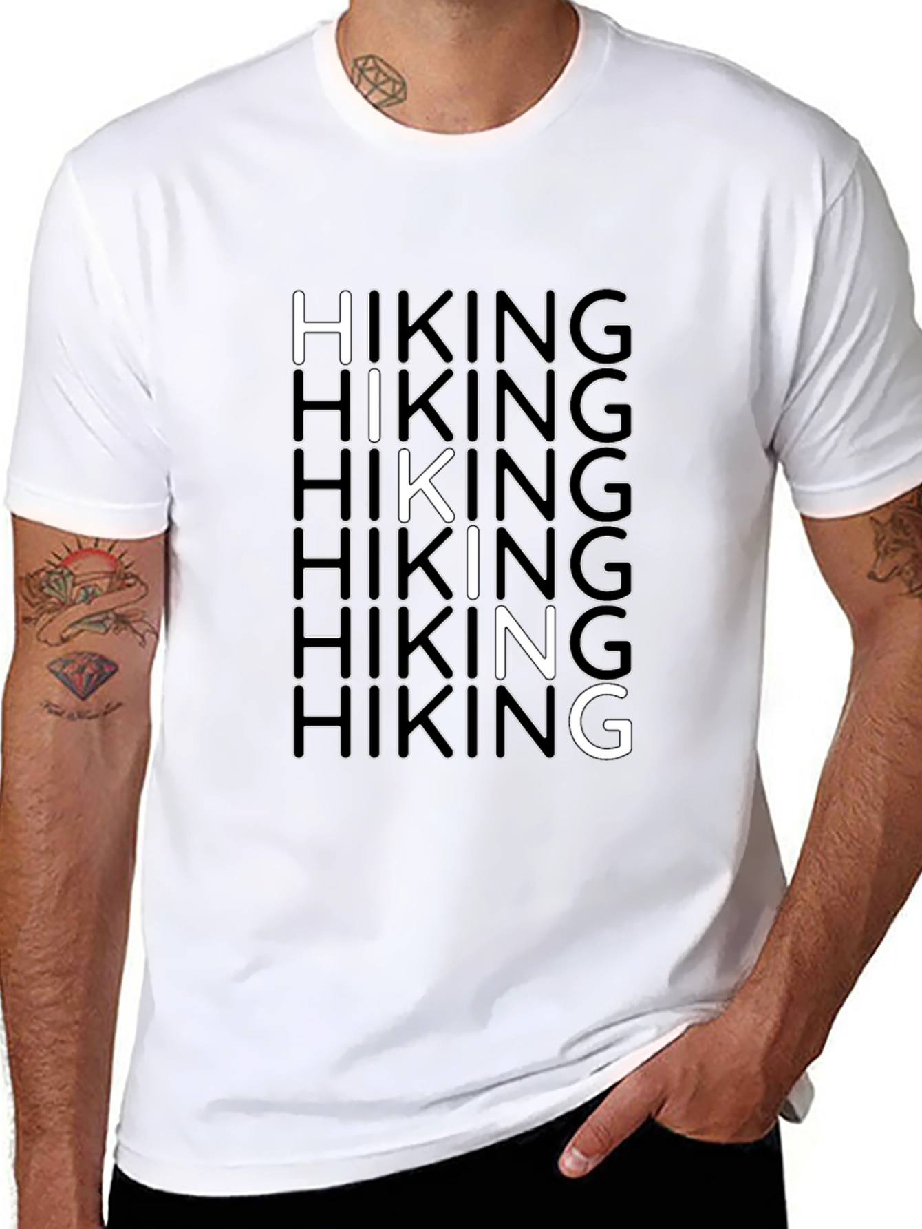 Hiking Graphic Tee - Adventure Ready Comfort
