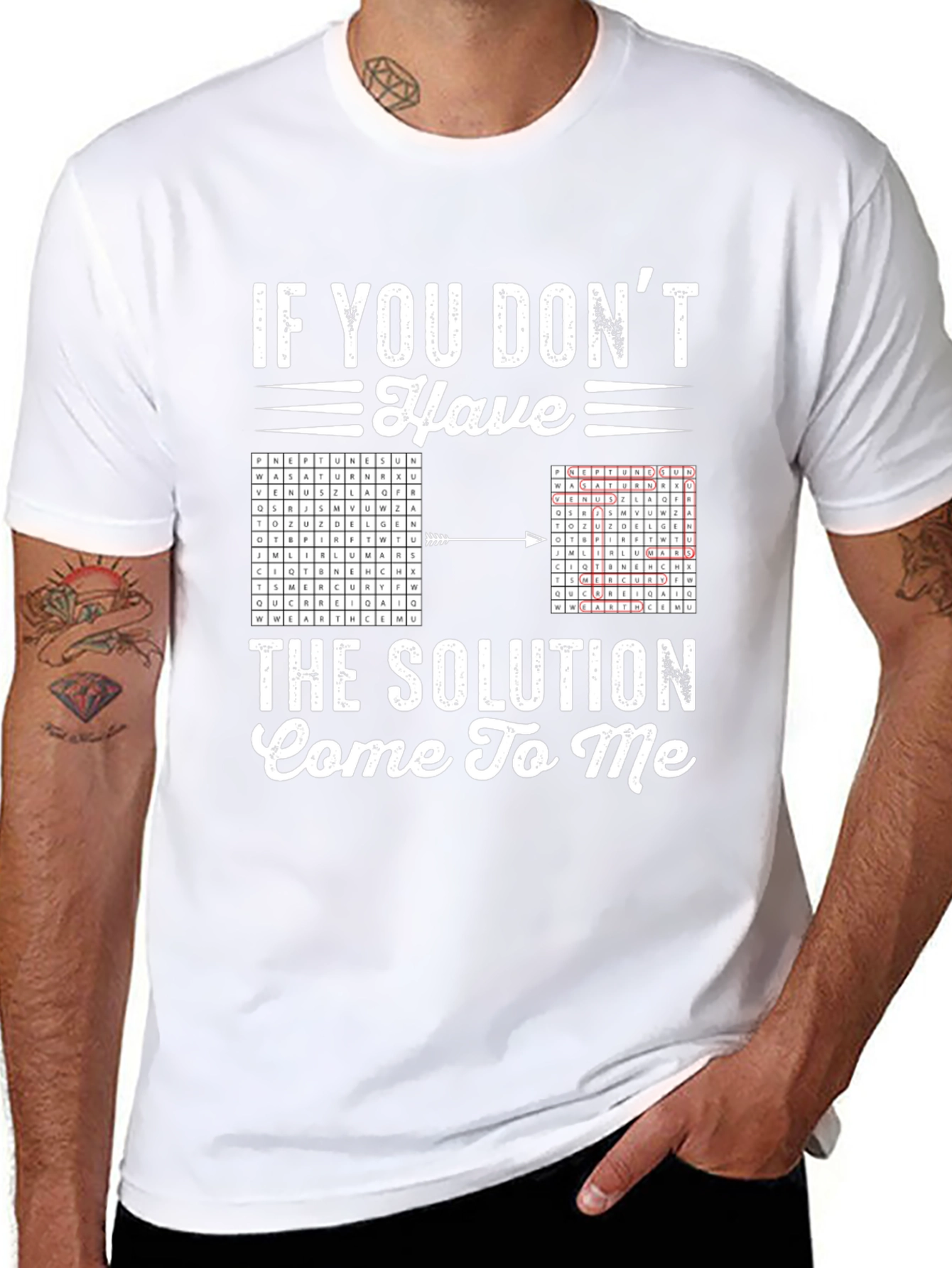 Solve It! Solution Seeker Graphic Tee