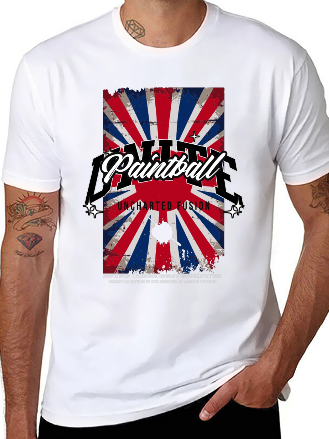 Unite Paintball Graphic T-Shirt - Uncharted Fusion