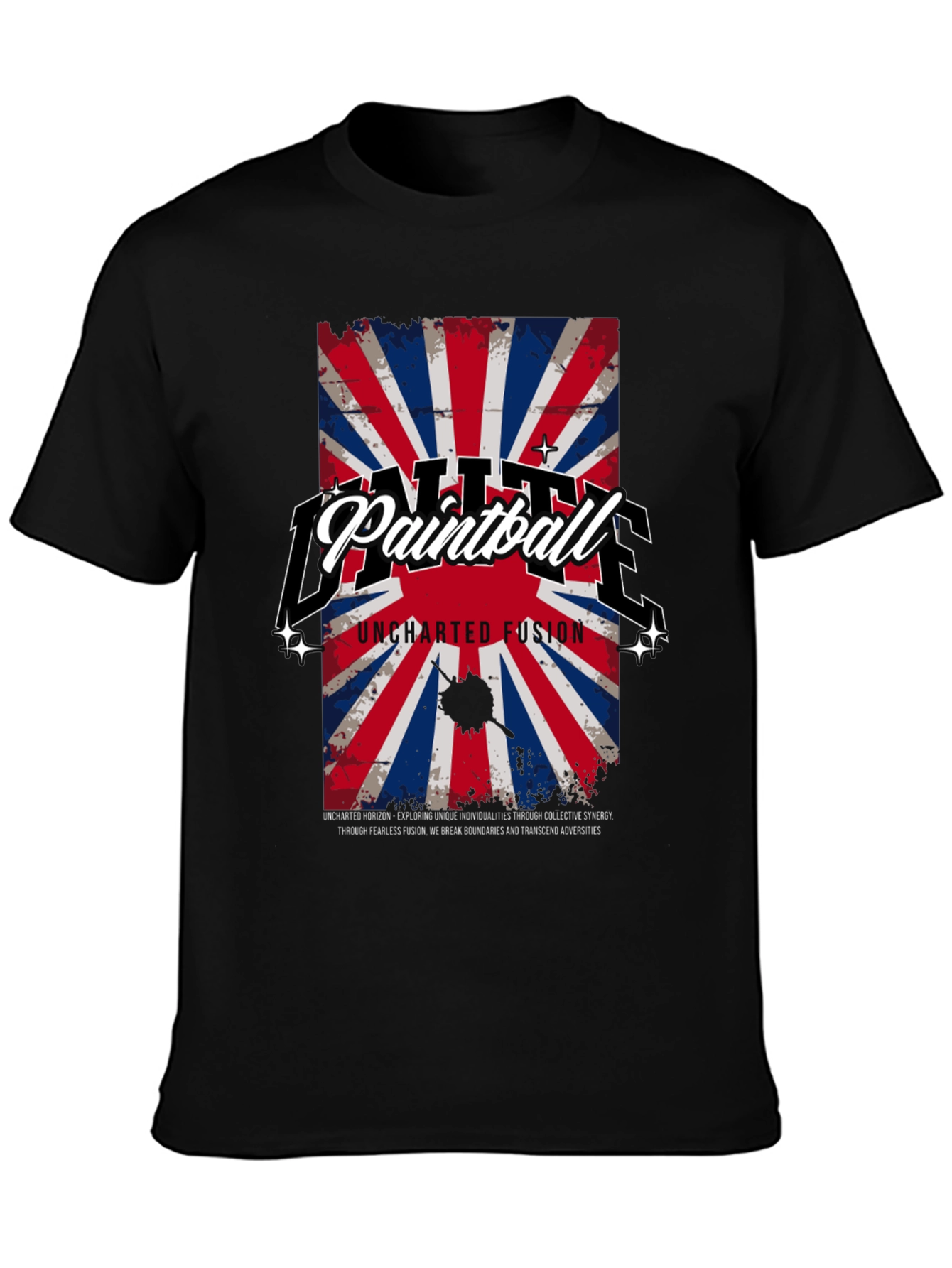 Unite Paintball Graphic T-Shirt - Uncharted Fusion