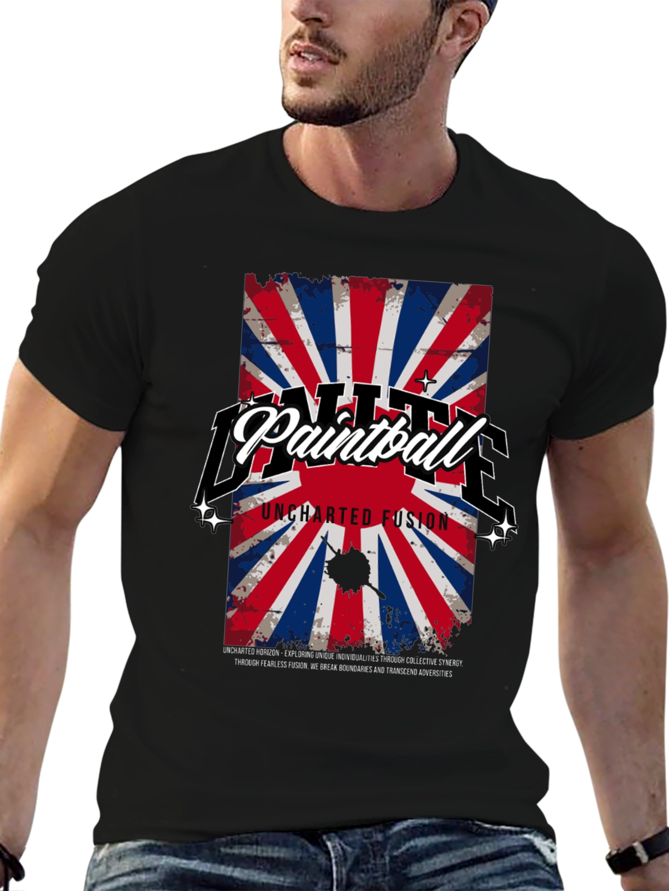 Unite Paintball Graphic T-Shirt - Uncharted Fusion