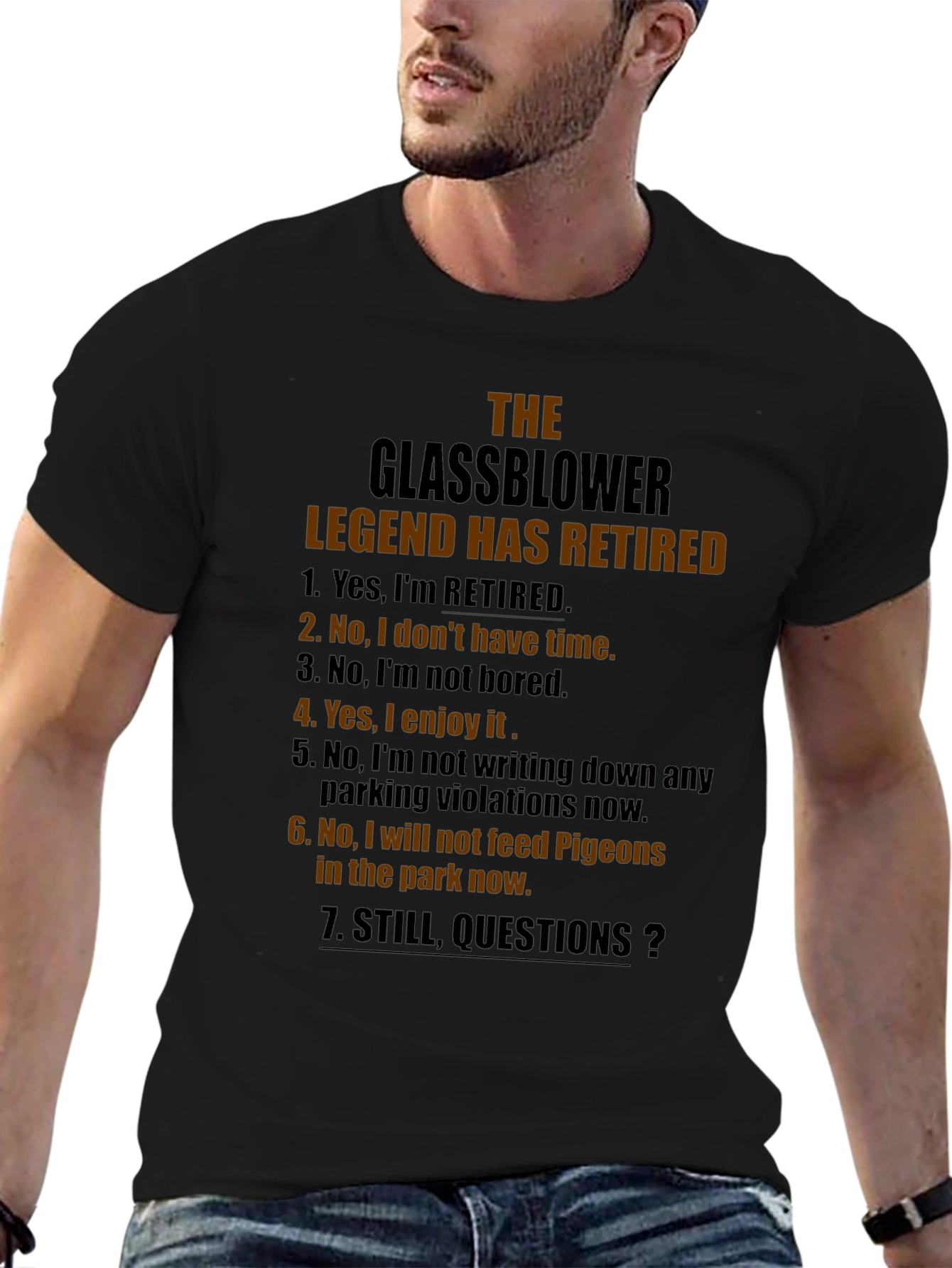 Retired Glassblower Legend T-Shirt