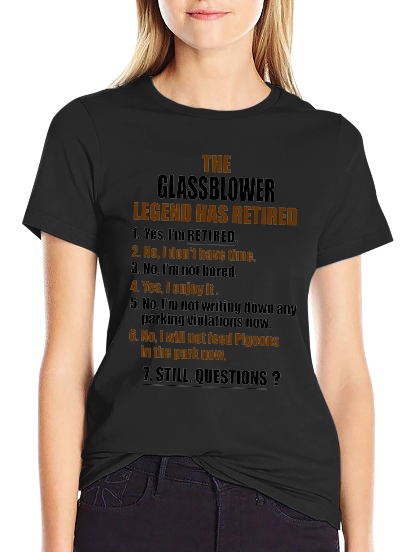 Retired Glassblower Legend T-Shirt
