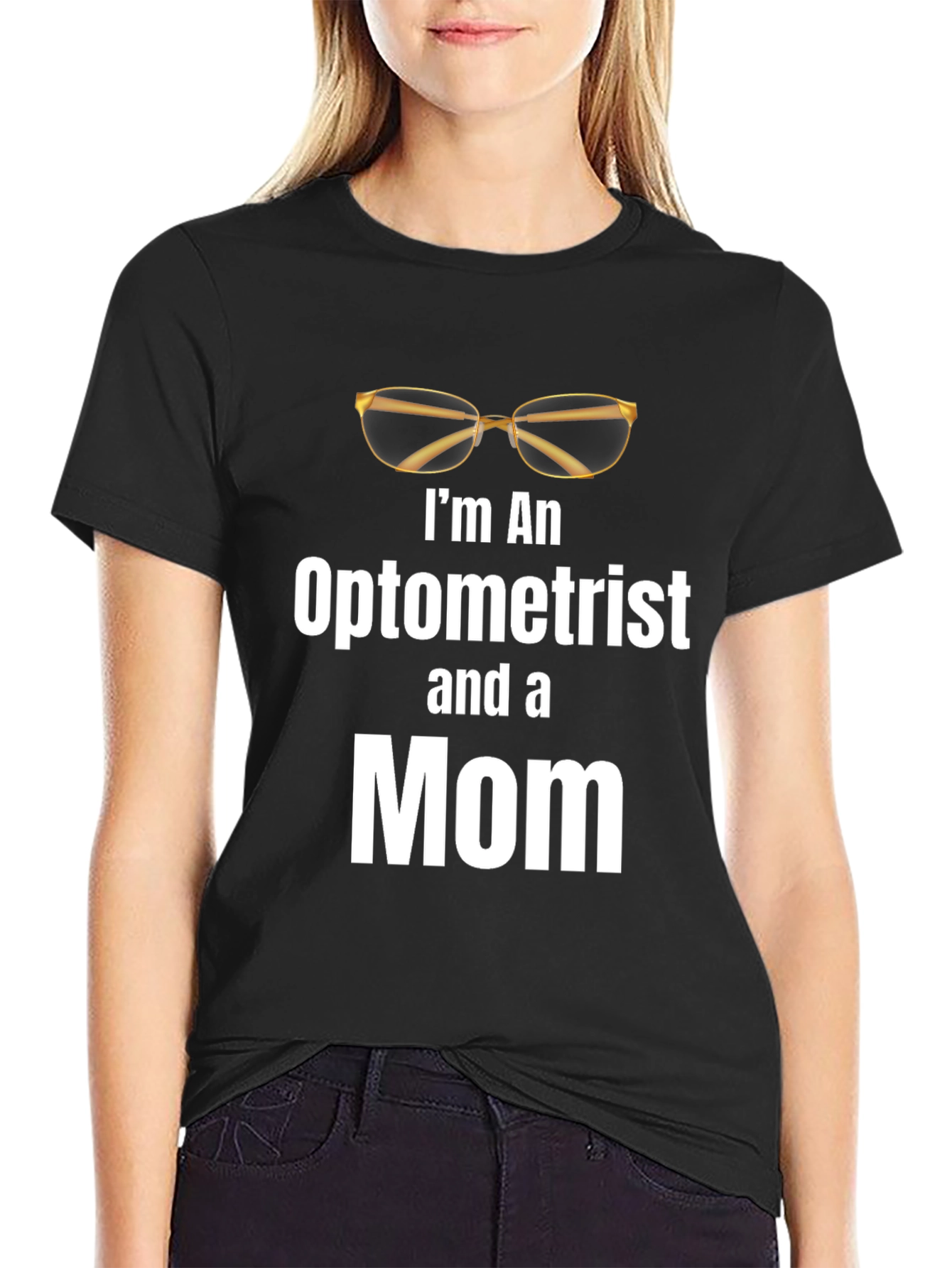 Optometrist Mom T-Shirt - Eye Doctor Mother Tee