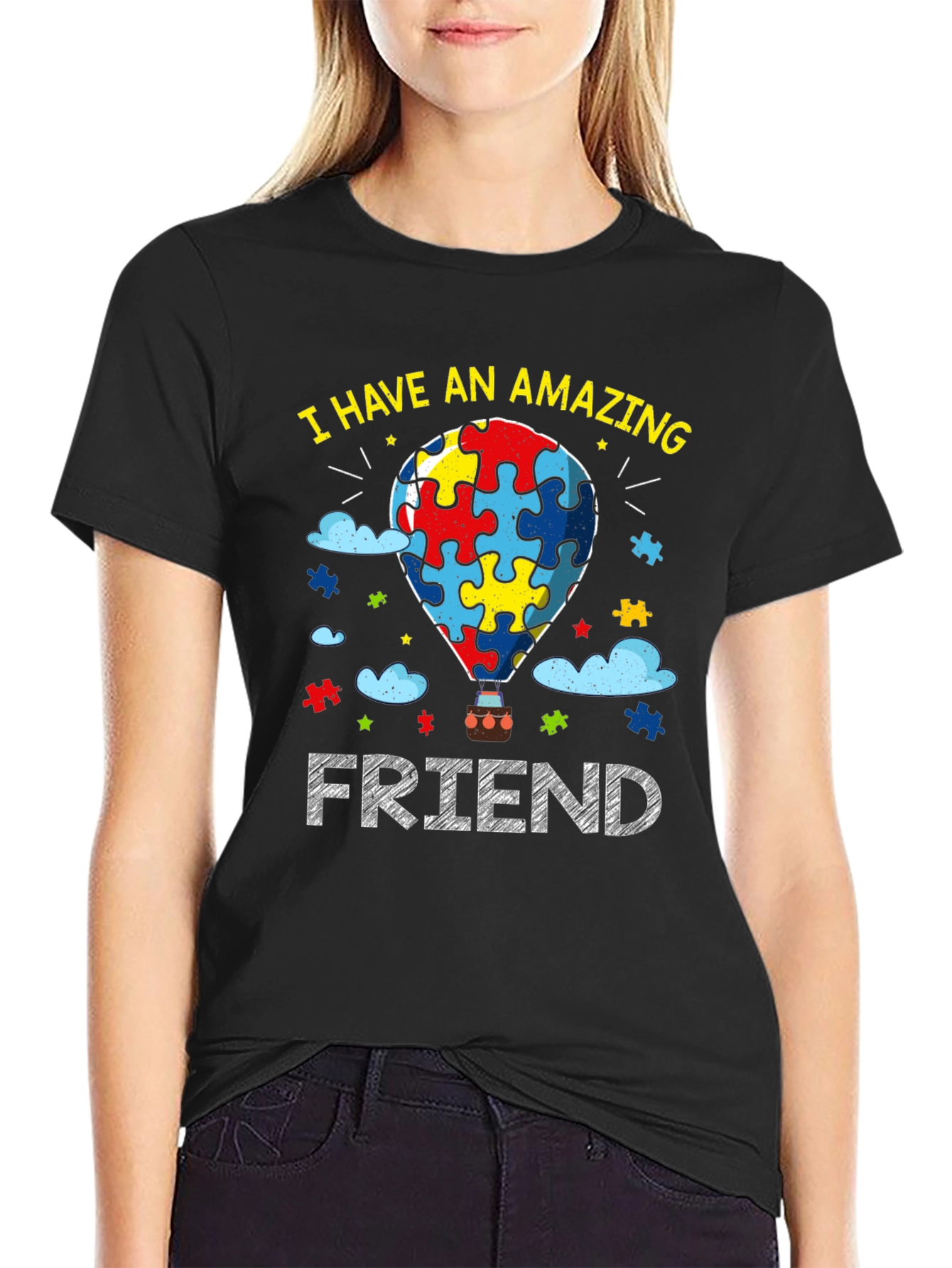 Amazing Friend Autism Awareness T-Shirt