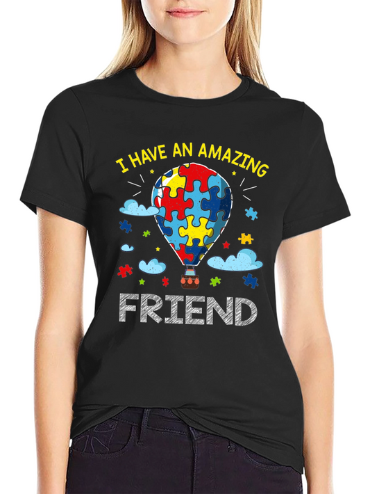 Amazing Friend Autism Awareness T-Shirt