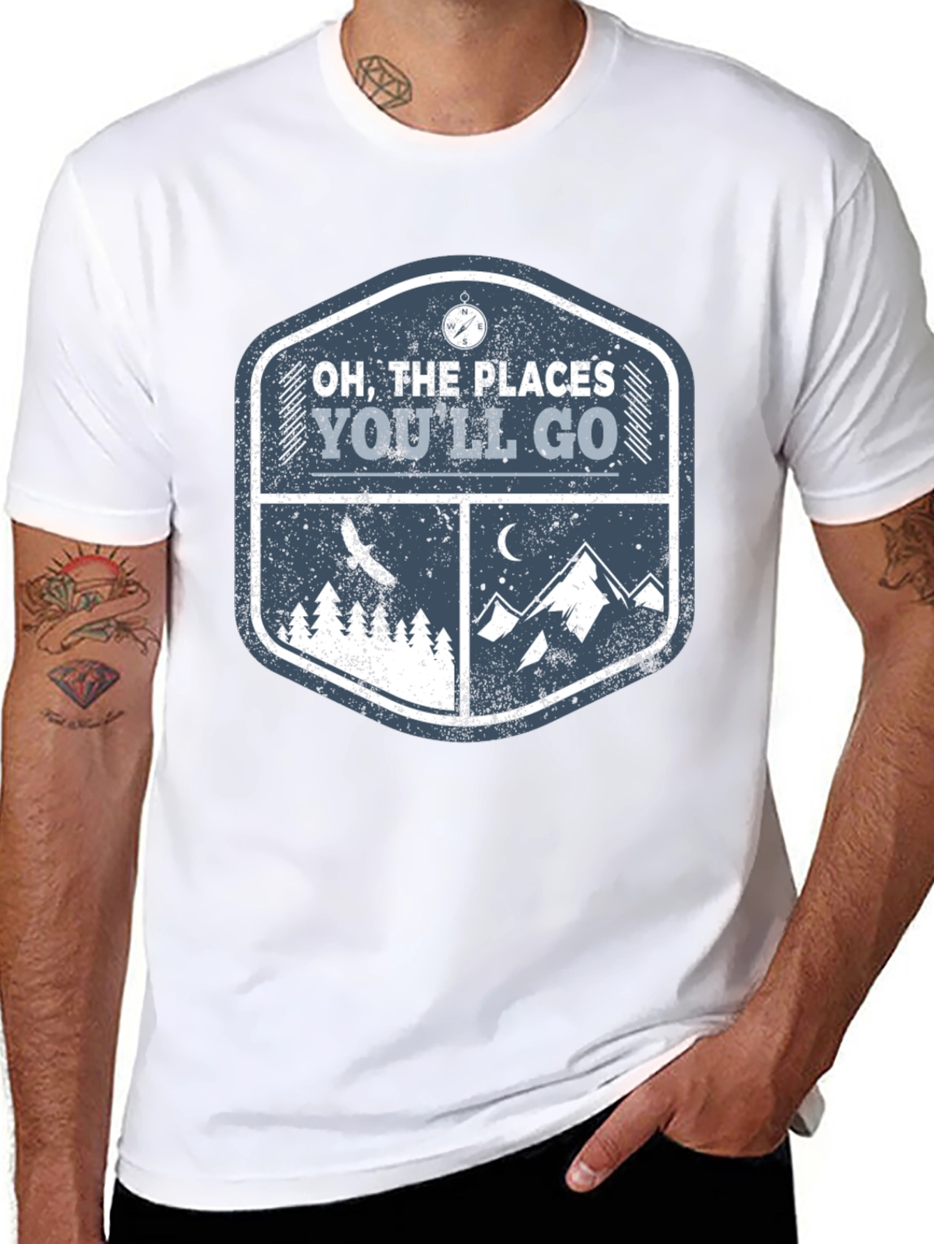 Oh The Places Youll Go Adventure Graphic Tee