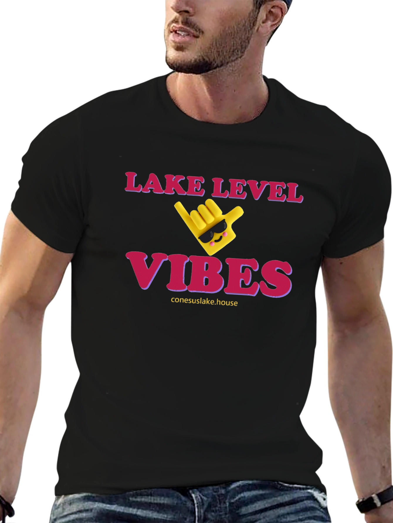 Lake Level Vibes T-Shirt - Summer Fun