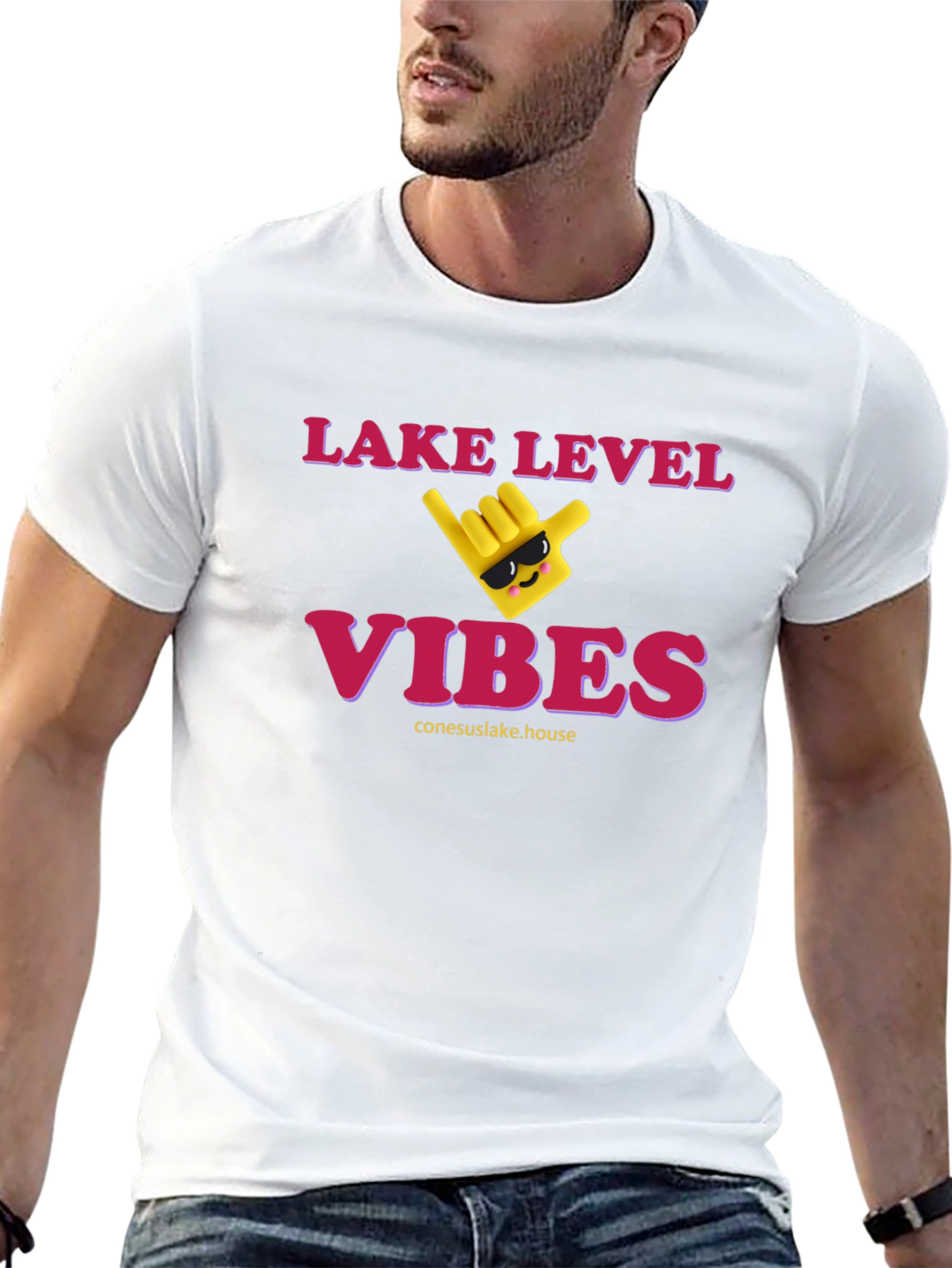 Lake Level Vibes T-Shirt - Summer Fun