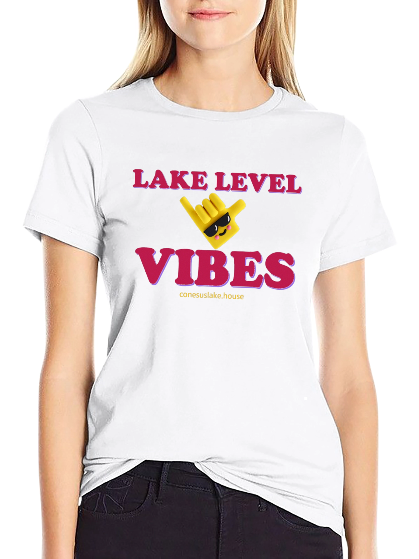 Lake Level Vibes T-Shirt - Summer Fun