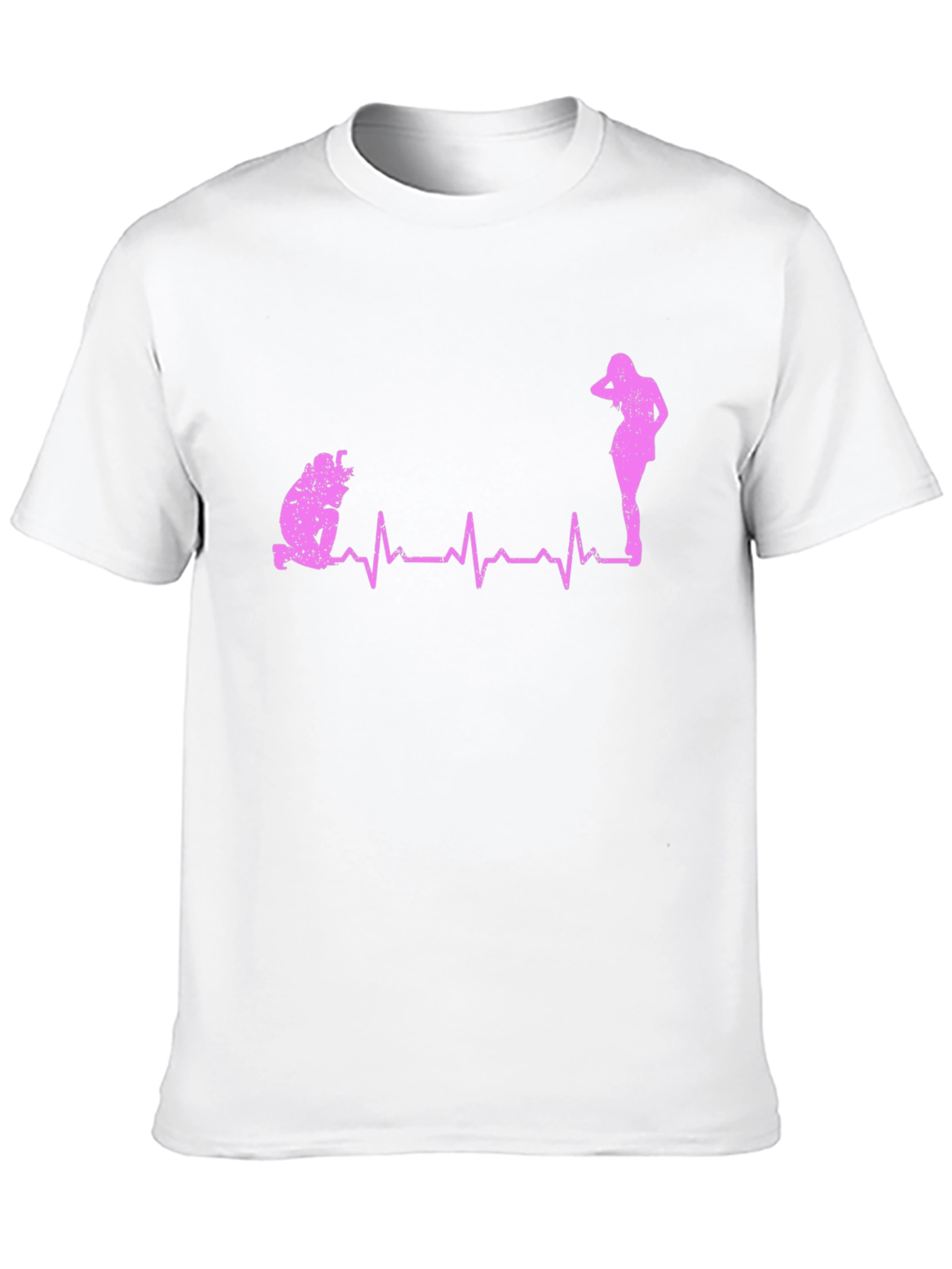 Funny Proposal Heartbeat Graphic Tee