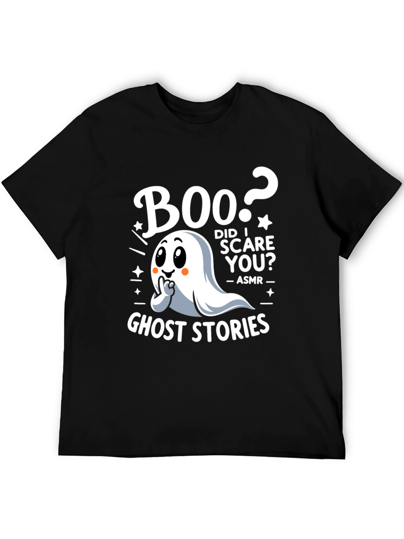 Boo Ghost Stories T-Shirt Funny ASMR Tee