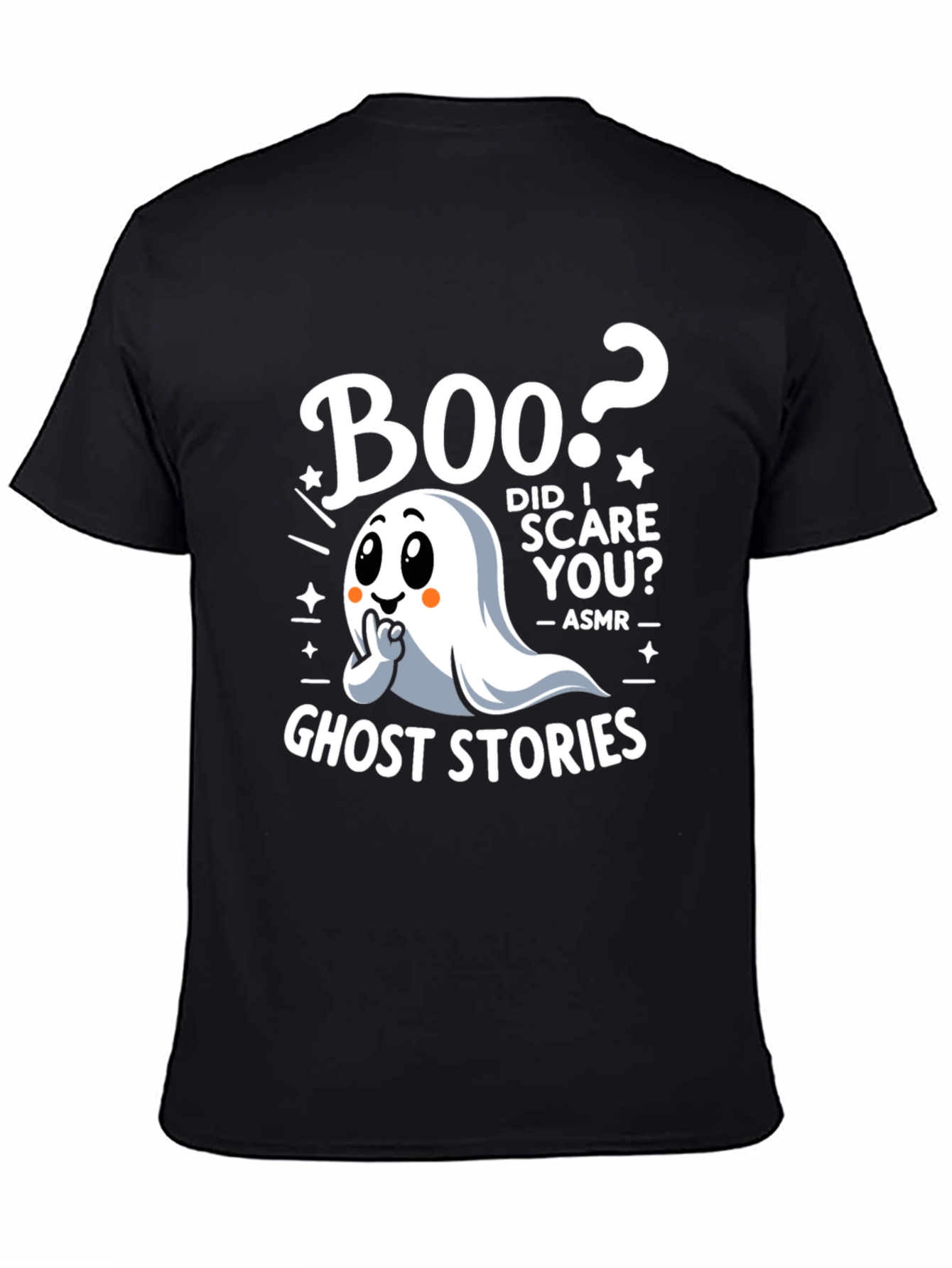 Boo Ghost Stories T-Shirt Funny ASMR Tee