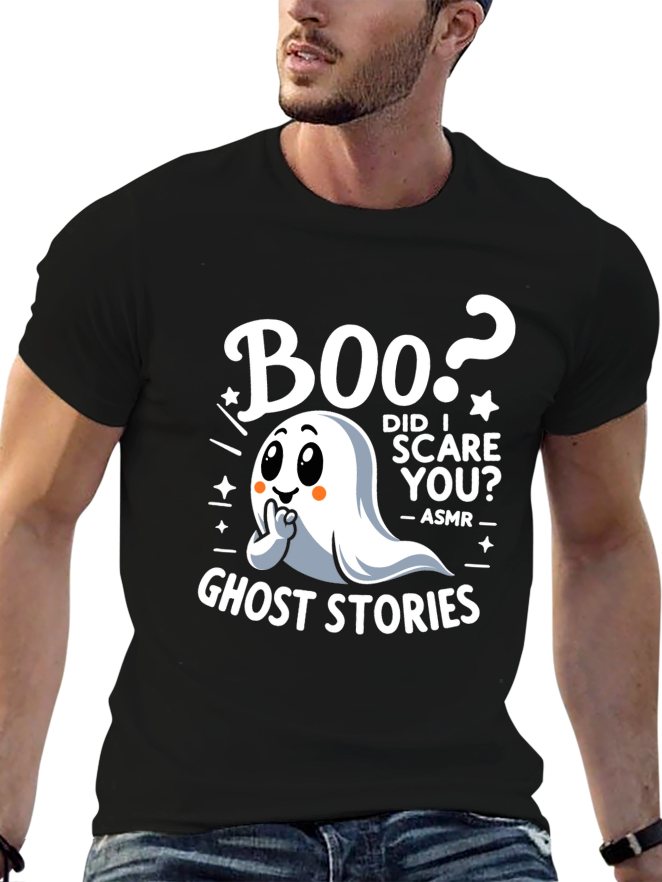 Boo Ghost Stories T-Shirt Funny ASMR Tee