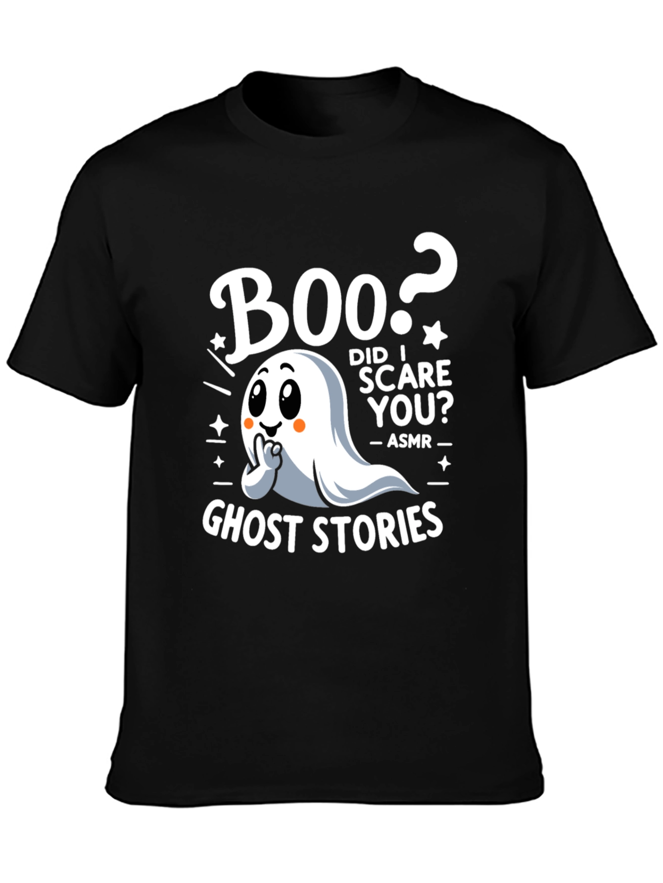 Boo Ghost Stories T-Shirt Funny ASMR Tee