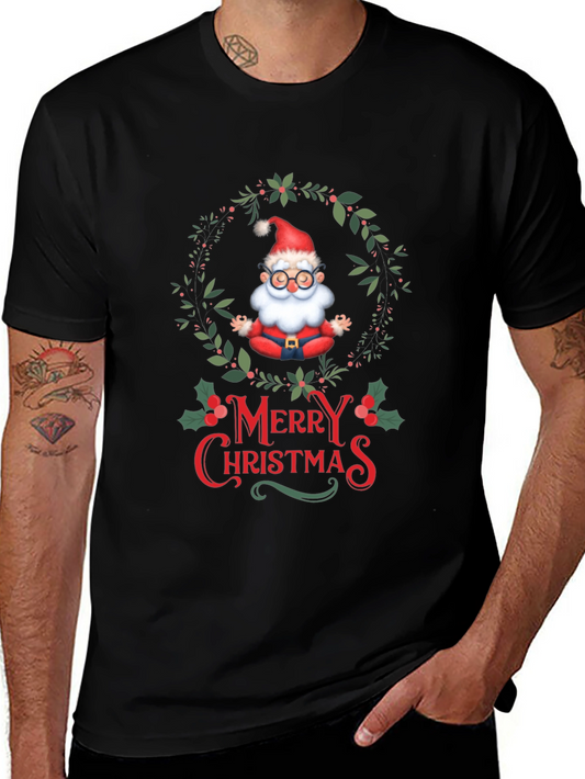 Zen Santa Merry Christmas T-Shirt