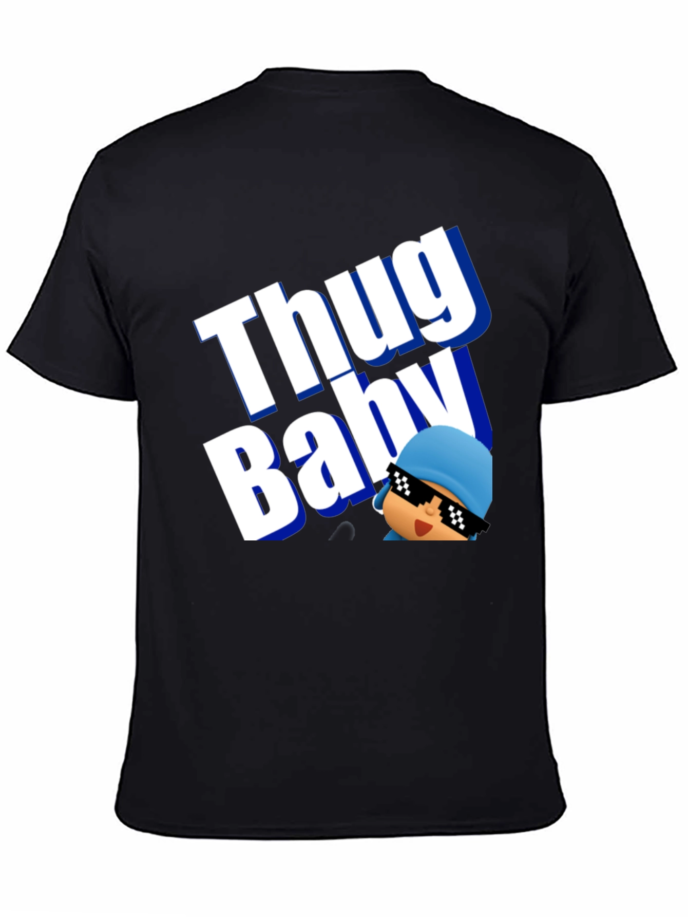 Thug Baby T-Shirt - Unisex Black Tee