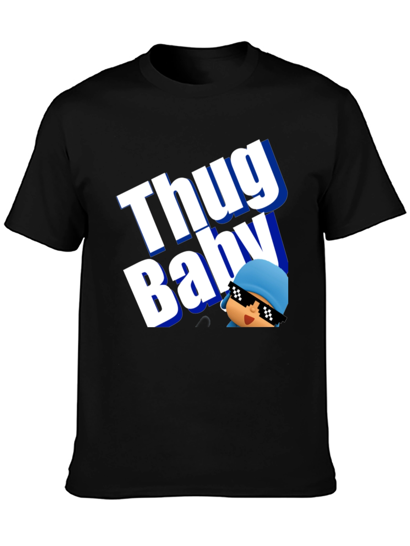 Thug Baby T-Shirt - Unisex Black Tee