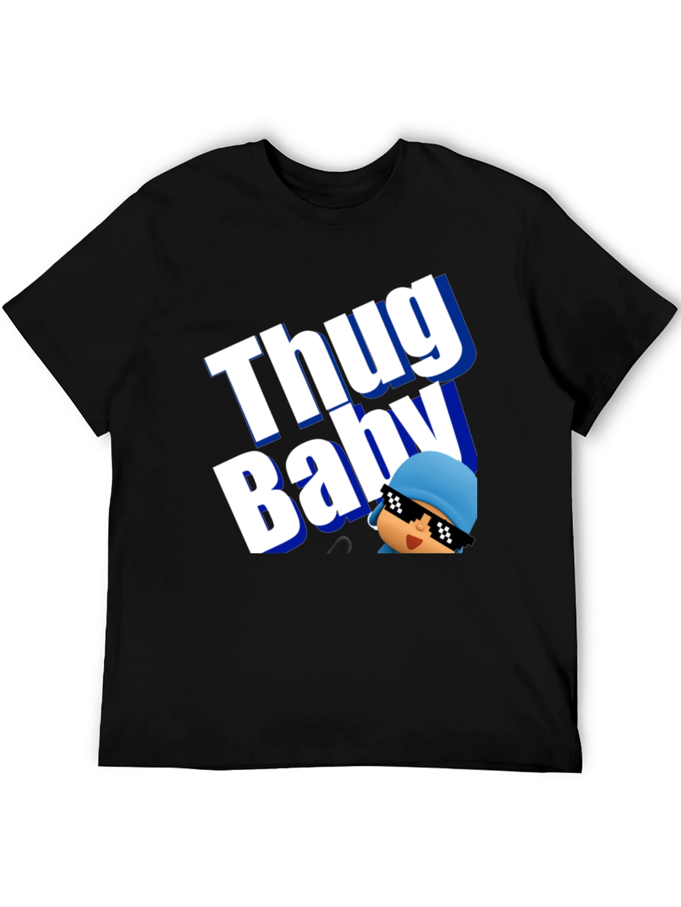 Thug Baby T-Shirt - Unisex Black Tee