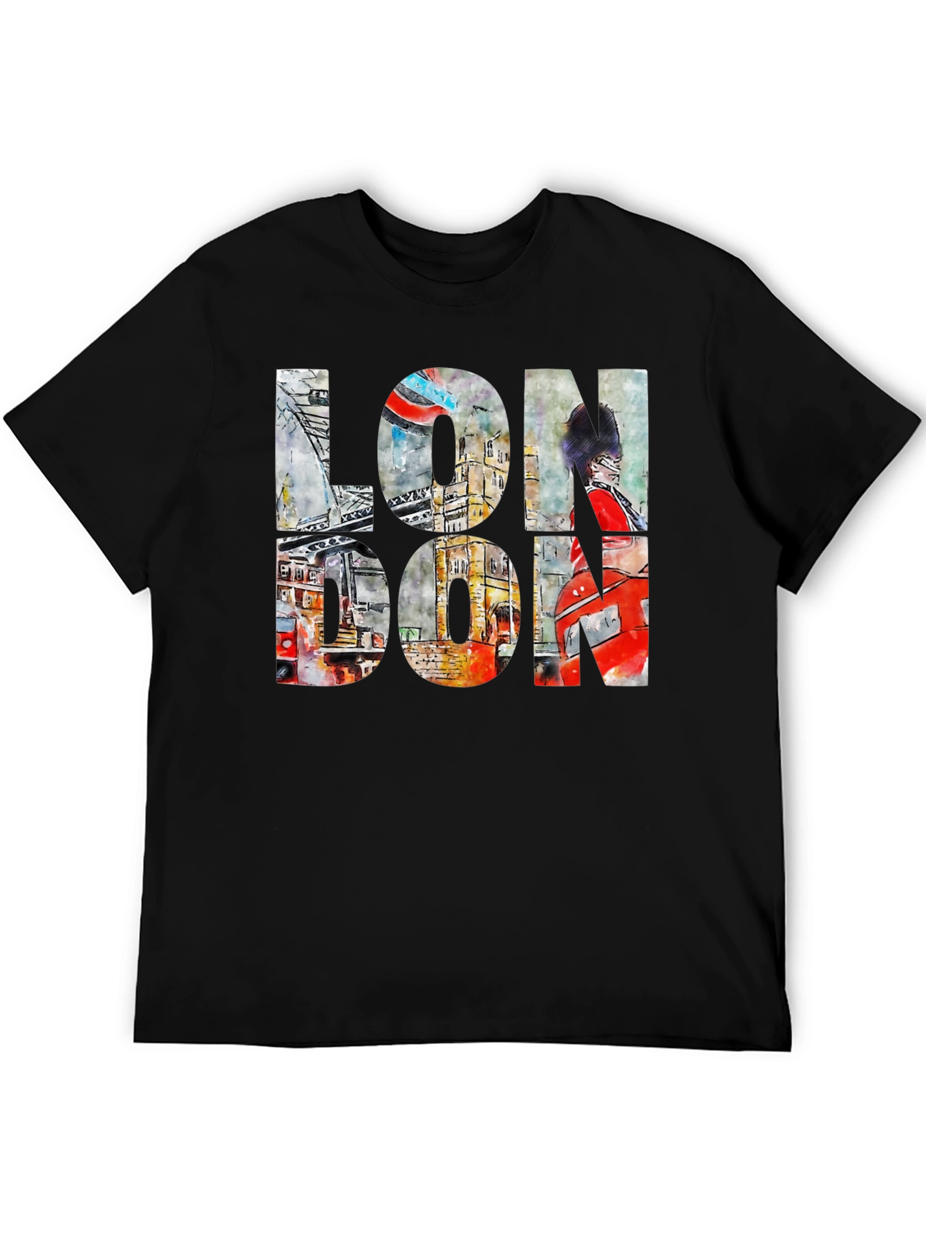 London Graphic T-Shirt - Cityscape Tee