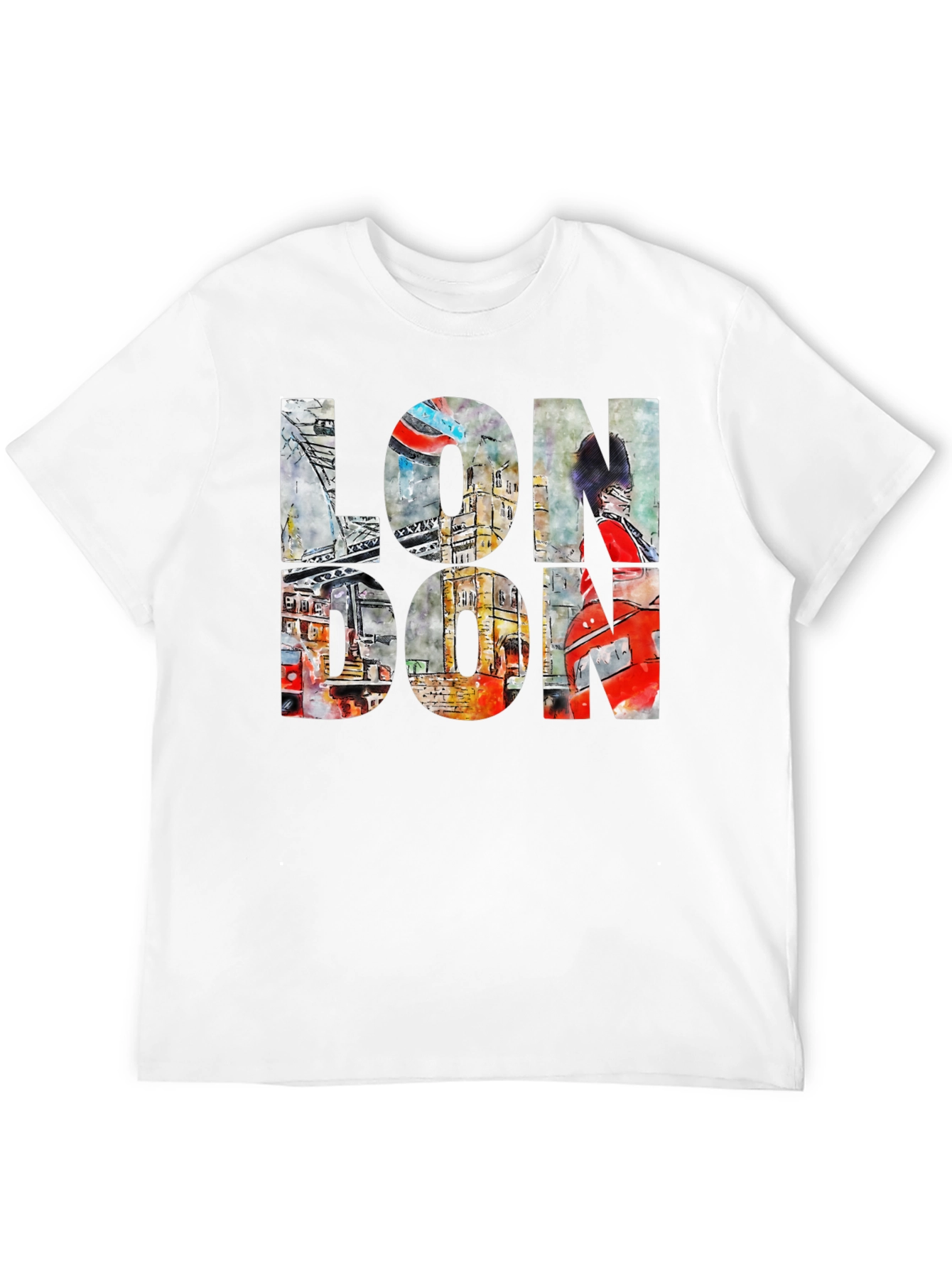 London Graphic T-Shirt - Cityscape Tee