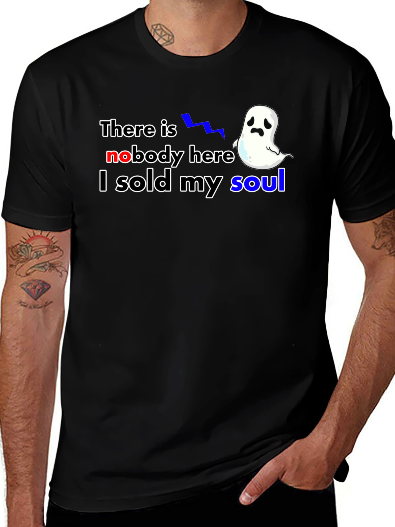 There is Nobody Here I Sold My Soul T-Shirt