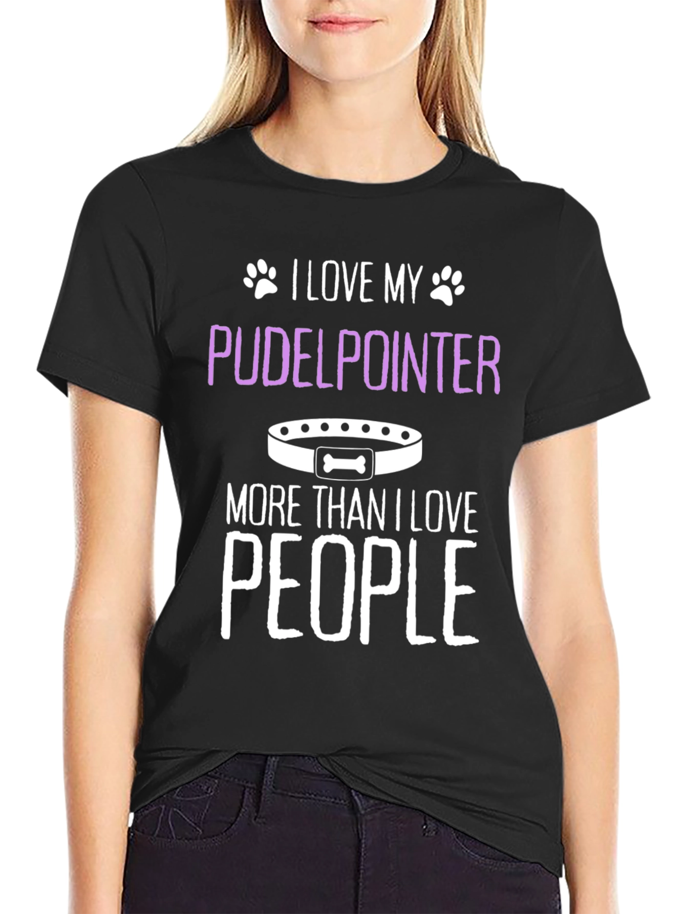 I Love My Pudelpointer T-Shirt - Dog Lover Tee