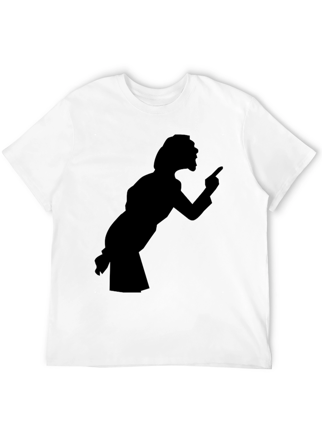 Retro Silhouette Tee - Black